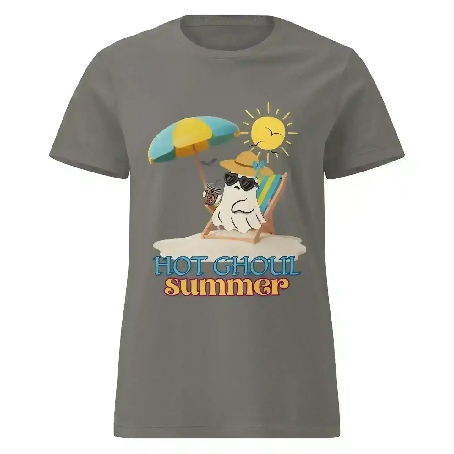 Hot Ghoul Summer - Fitted Tee - Cady Creations