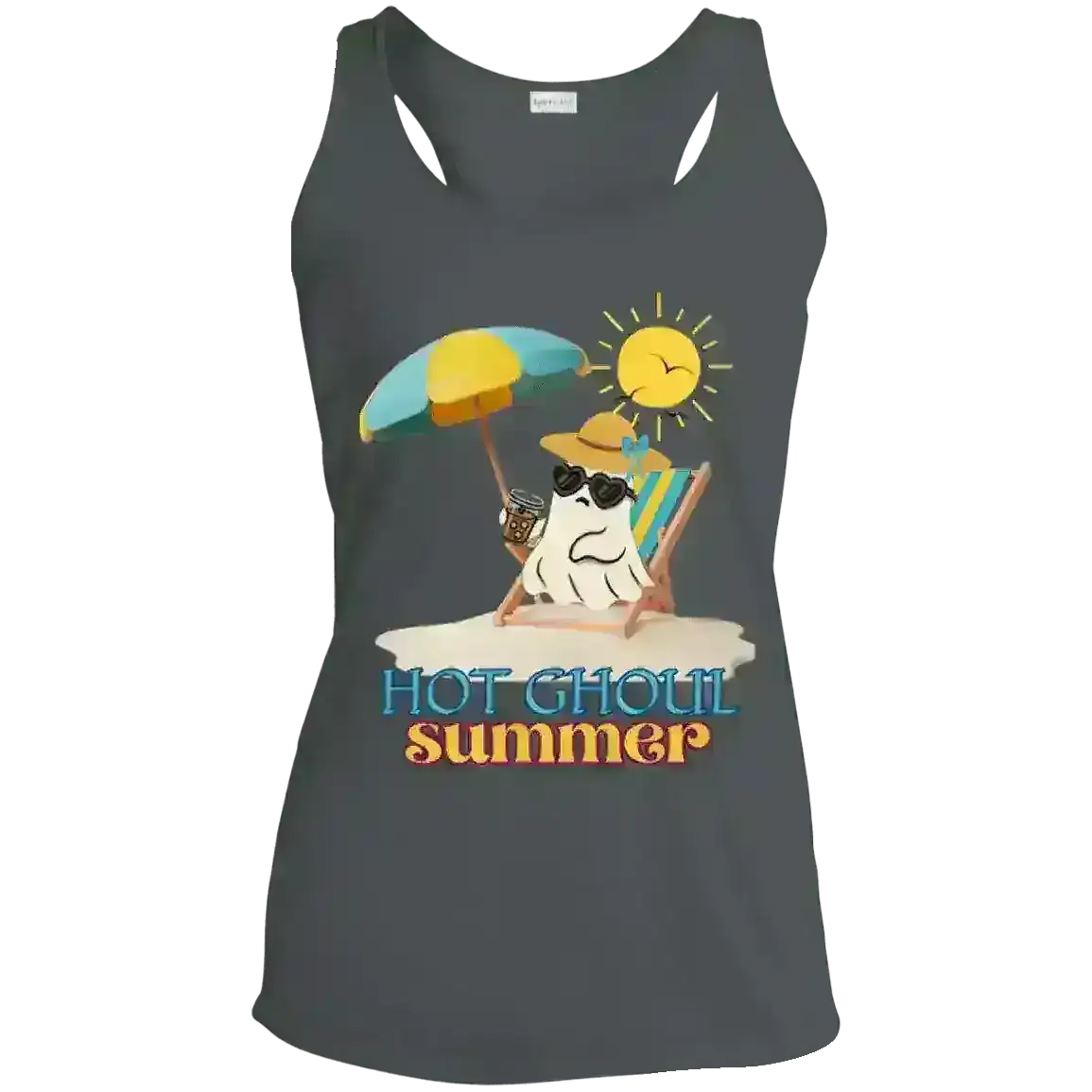 Hot Ghoul Summer - Racerback Tank - Cady Creations