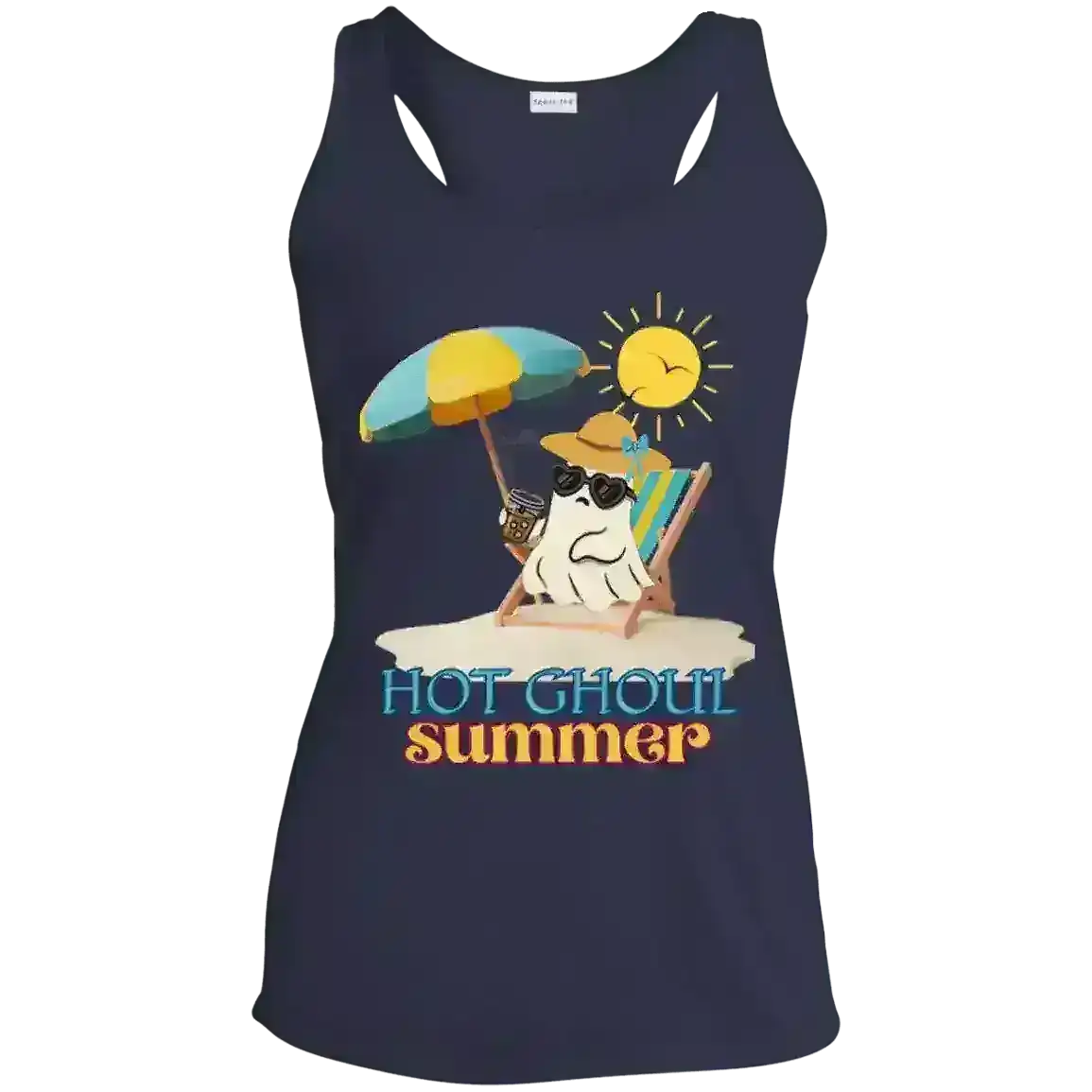 Hot Ghoul Summer - Racerback Tank - Cady Creations