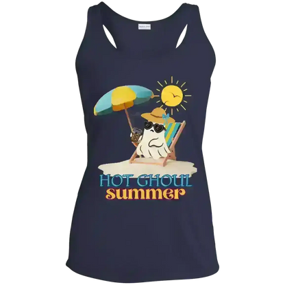 Hot Ghoul Summer - Racerback Tank - Cady Creations