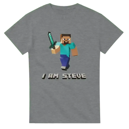 I Am Steve Minecraft - Unisex Tee - Cady Creations