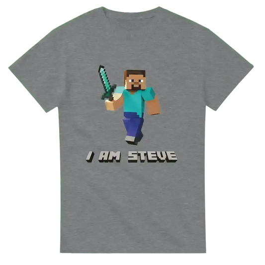 I Am Steve Minecraft - Unisex Tee - Cady Creations