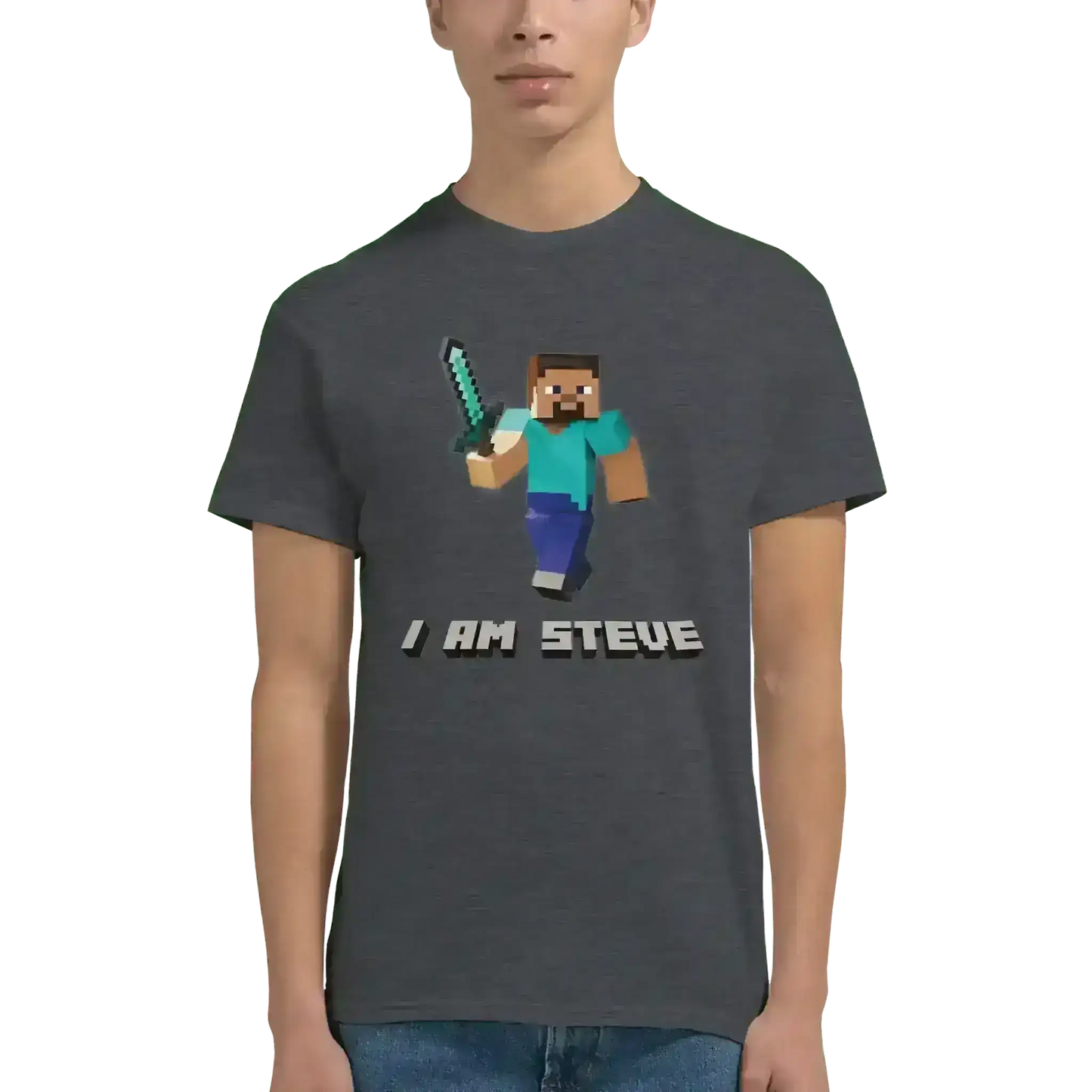I Am Steve Minecraft - Unisex Tee - Cady Creations