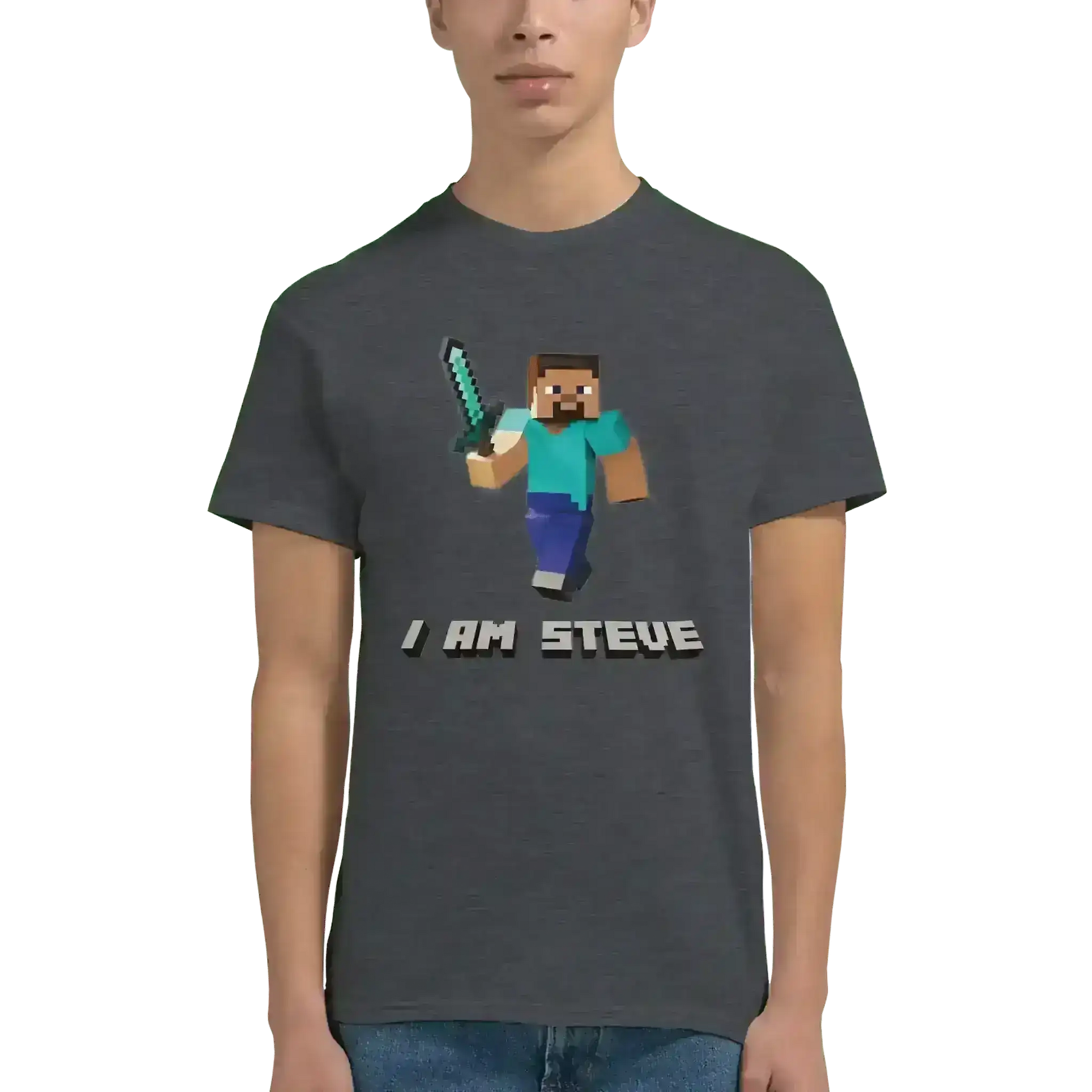 I Am Steve Minecraft - Unisex Tee - Cady Creations