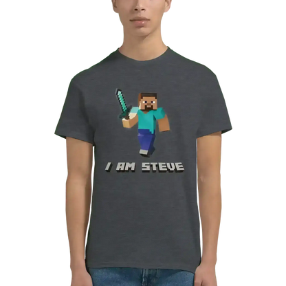 I Am Steve Minecraft - Unisex Tee - Cady Creations