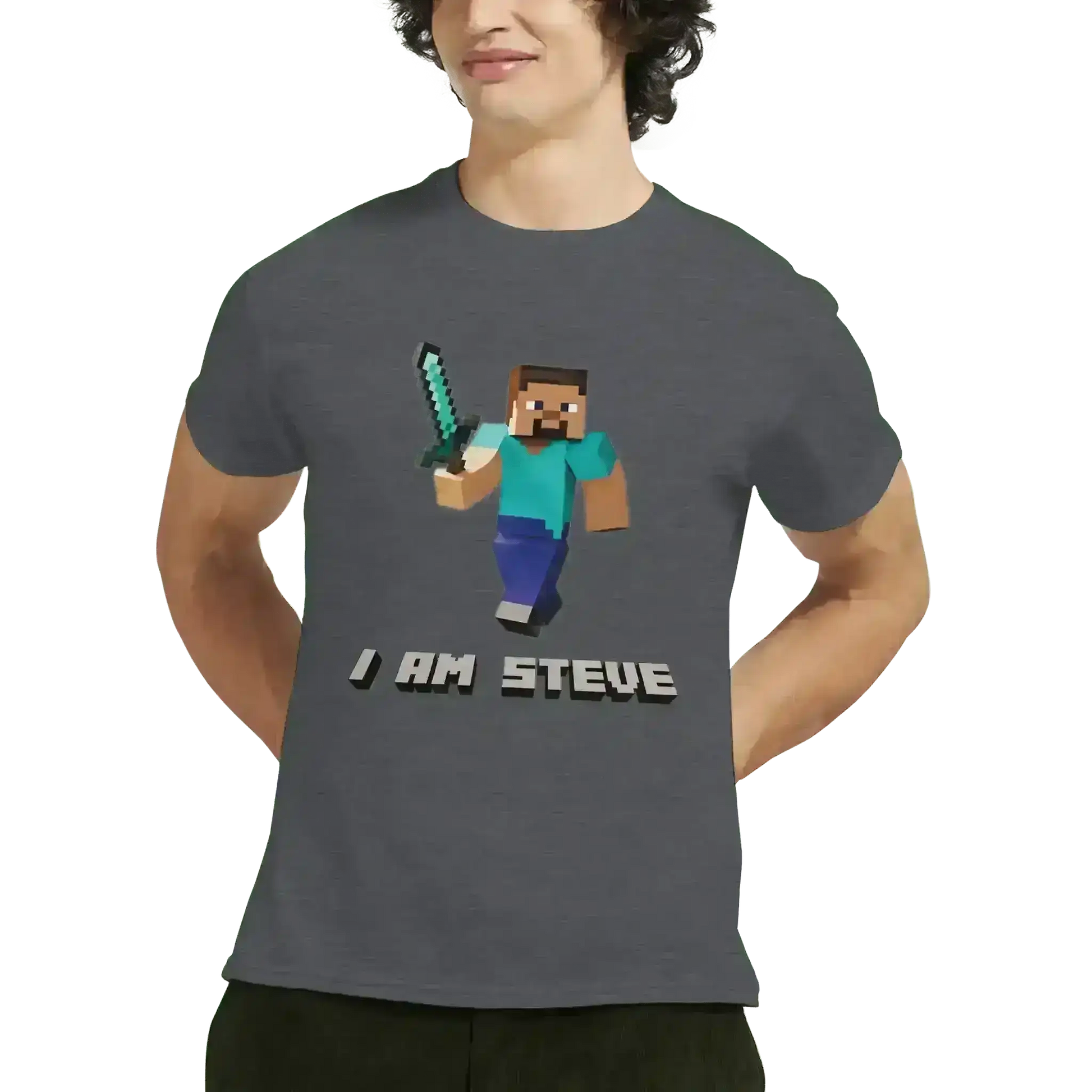I Am Steve Minecraft - Unisex Tee - Cady Creations