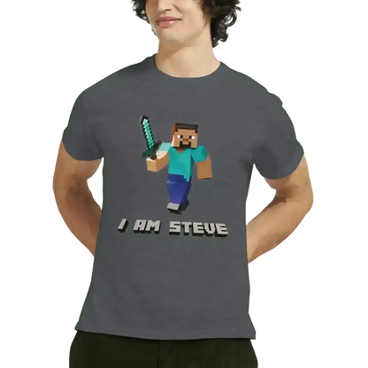 I Am Steve Minecraft - Unisex Tee - Cady Creations