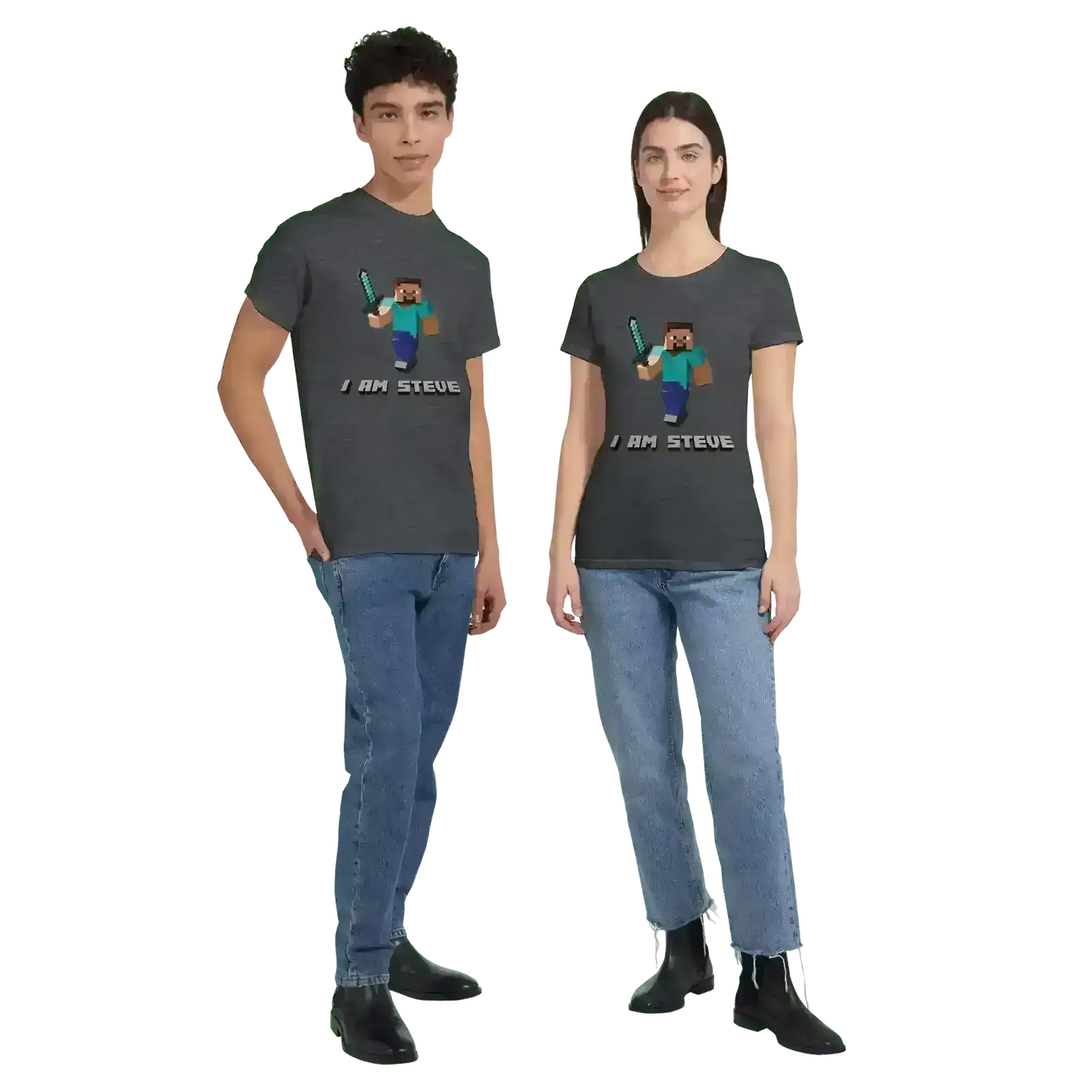 I Am Steve Minecraft - Unisex Tee - Cady Creations