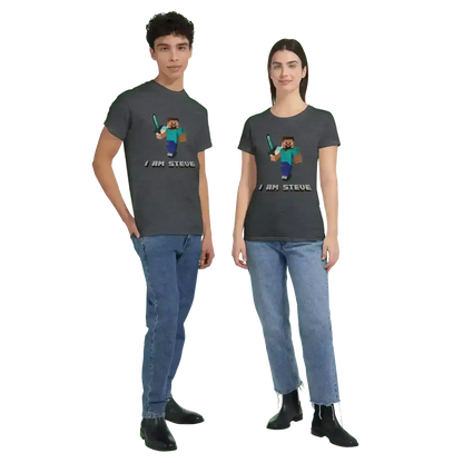 I Am Steve Minecraft - Unisex Tee - Cady Creations