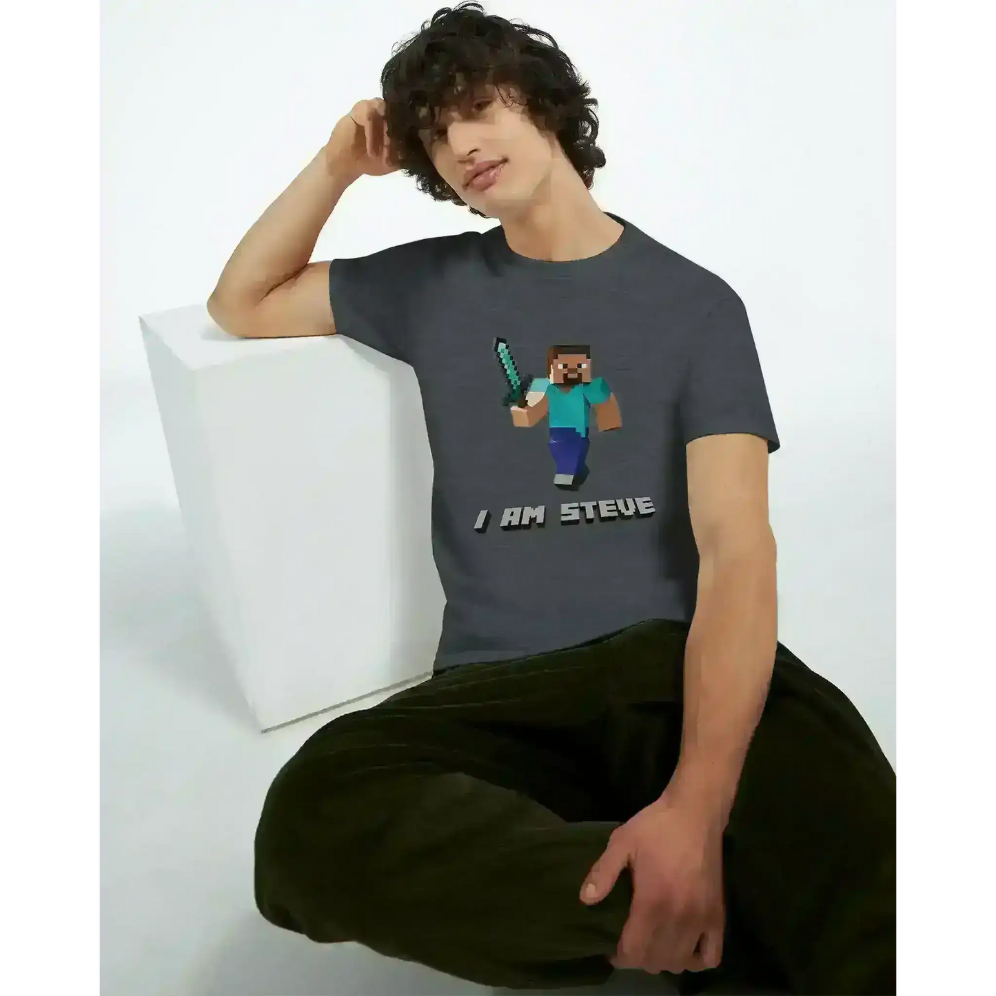 I Am Steve Minecraft - Unisex Tee - Cady Creations