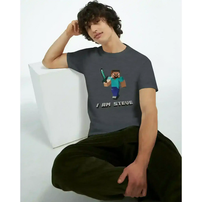 I Am Steve Minecraft - Unisex Tee - Cady Creations