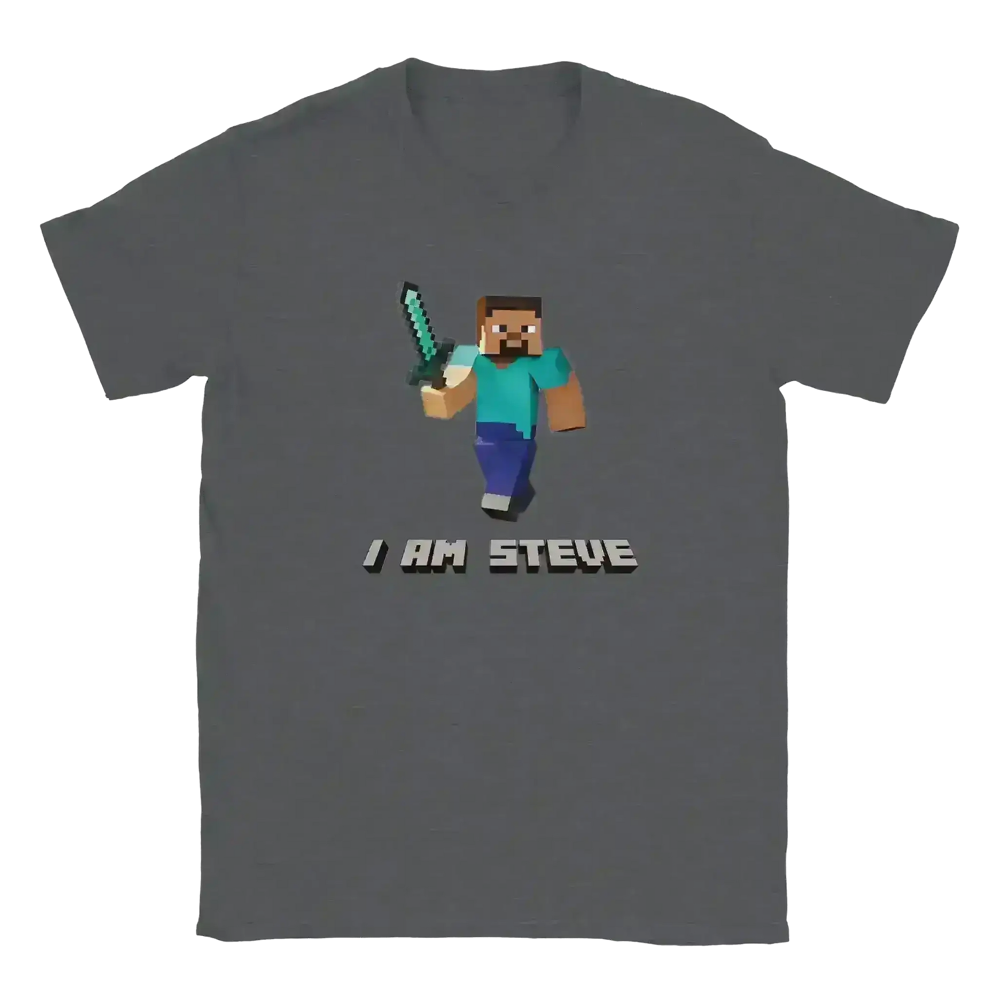 I Am Steve Minecraft - Youth Tee - Cady Creations