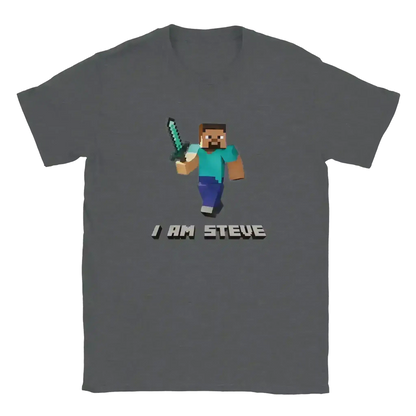 I Am Steve Minecraft - Youth Tee - Cady Creations
