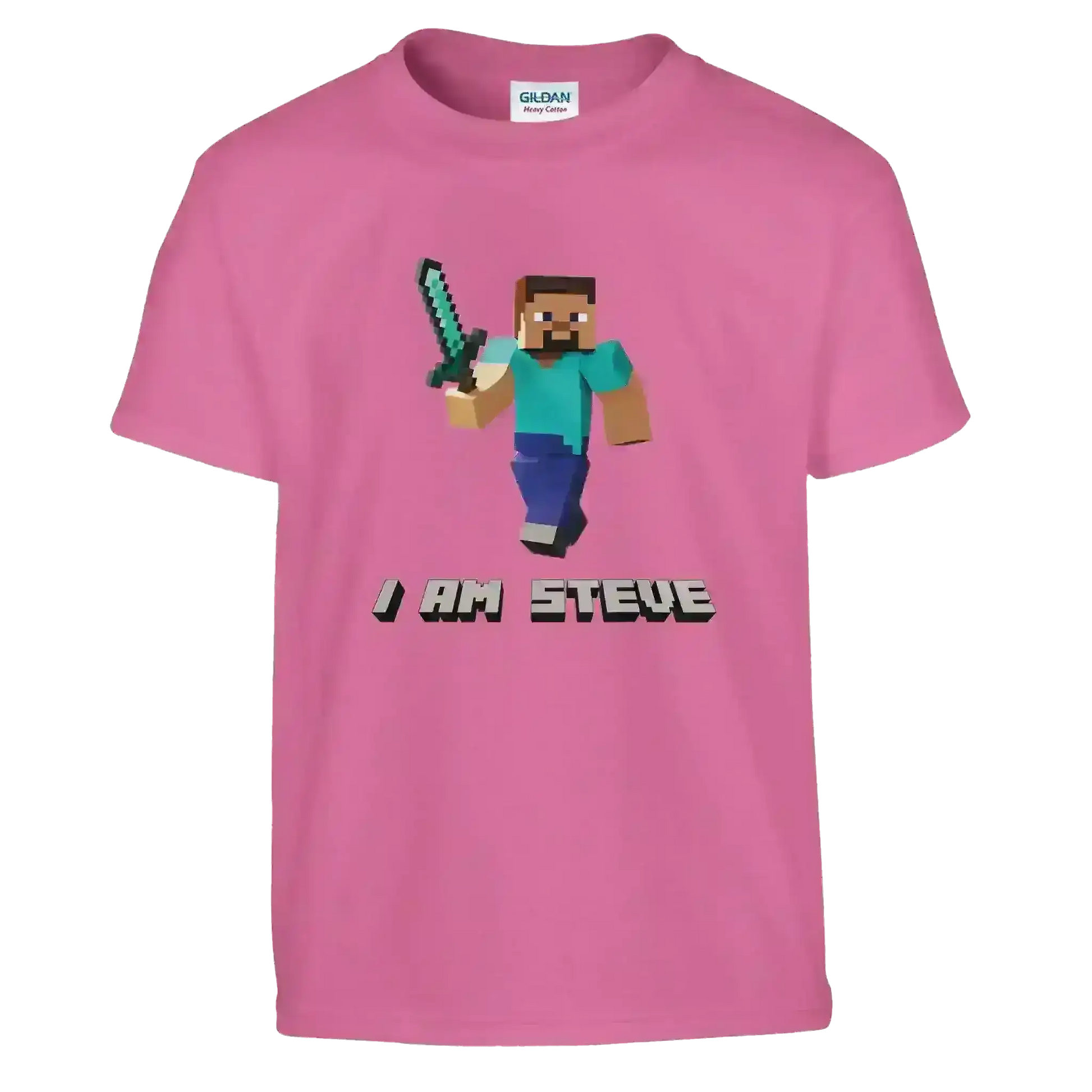 I Am Steve Minecraft - Youth Tee - Cady Creations