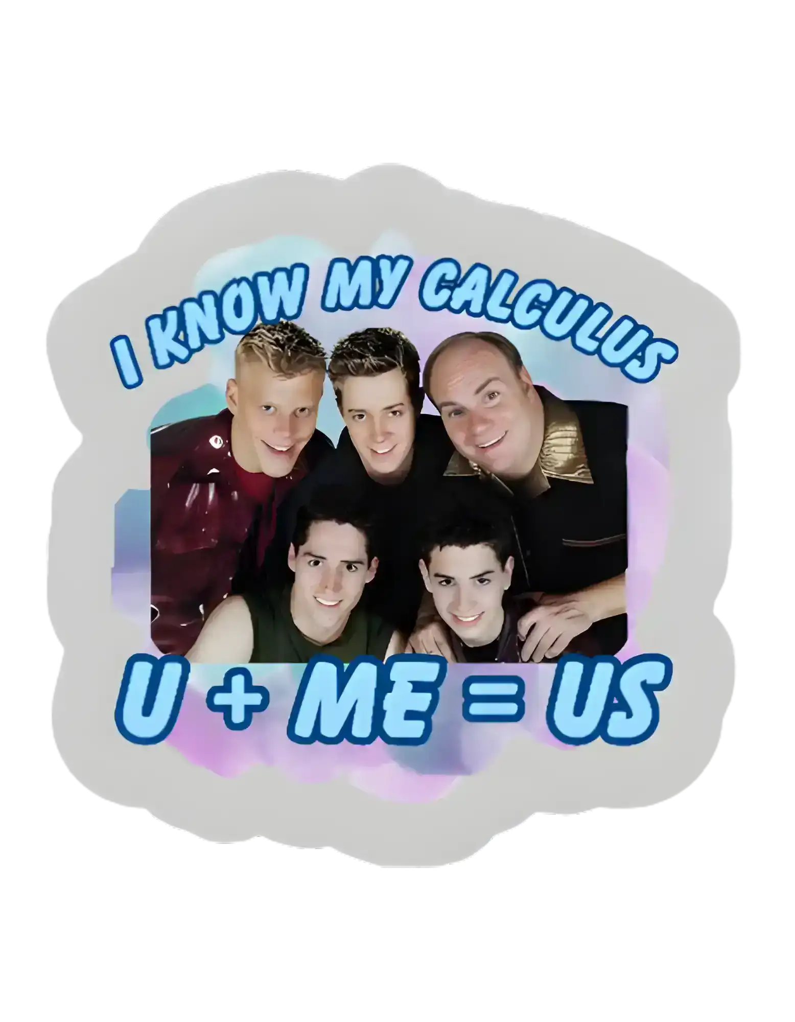  I Know My Calculus U + Me = Us - Premium Vinyl Sticker - Cady Creations