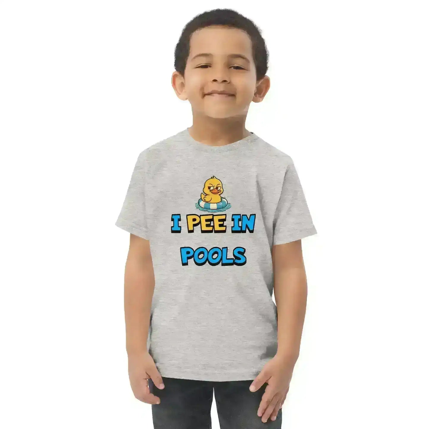 I Pee In Pools - Toddler Tee - Cady Creations