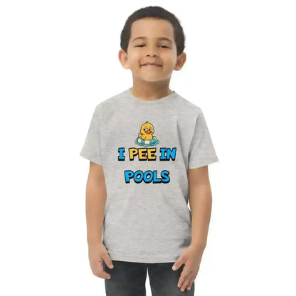 I Pee In Pools - Toddler Tee - Cady Creations
