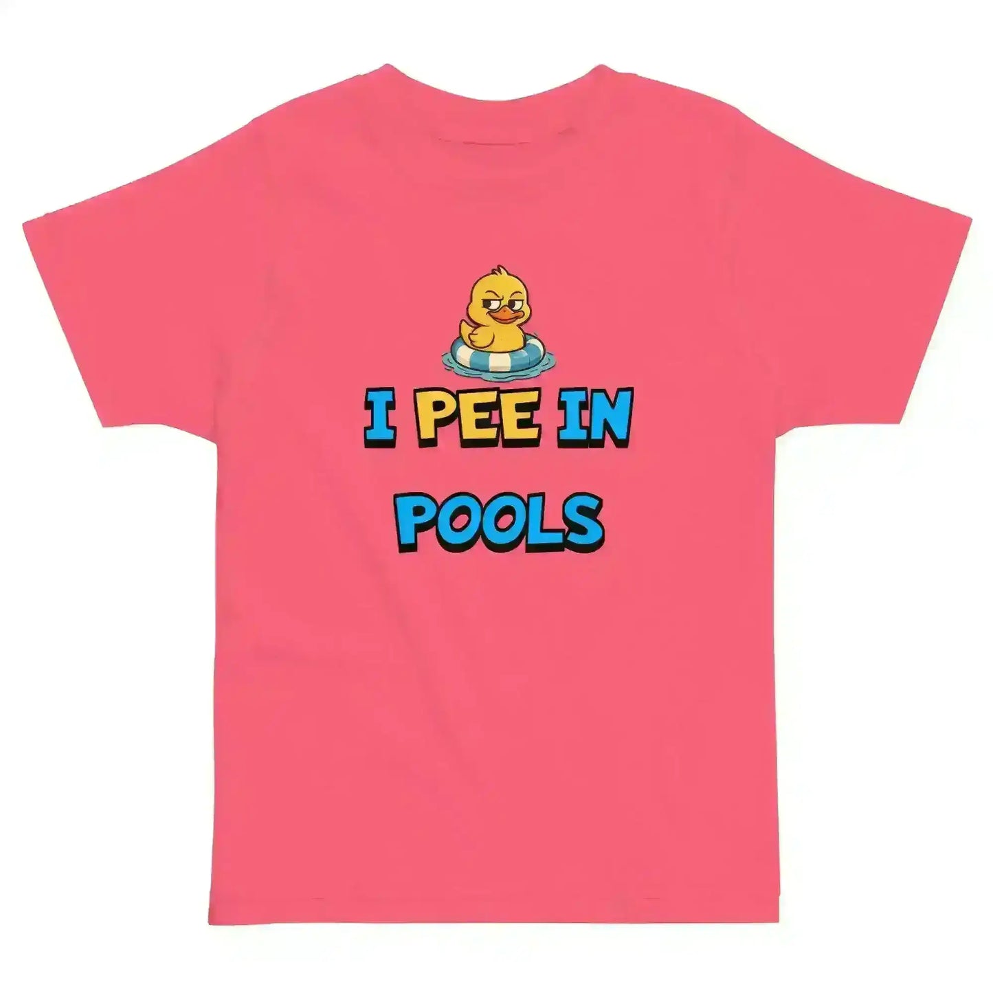 I Pee In Pools - Toddler Tee - Cady Creations