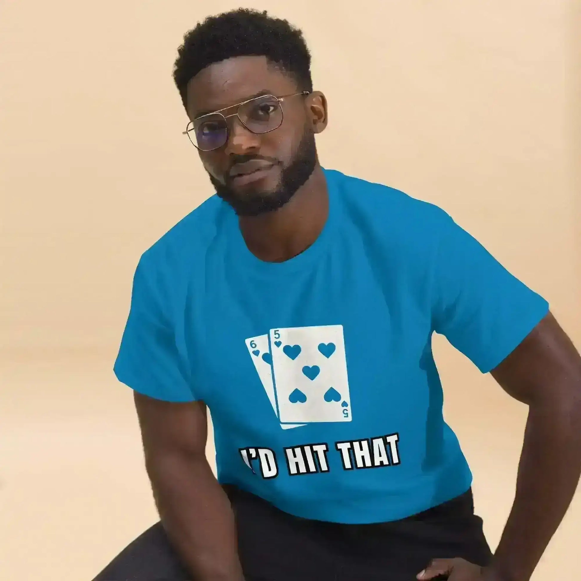 I'd Hit That Blackjack Casino Humor - Unisex Tee - Cady Creations