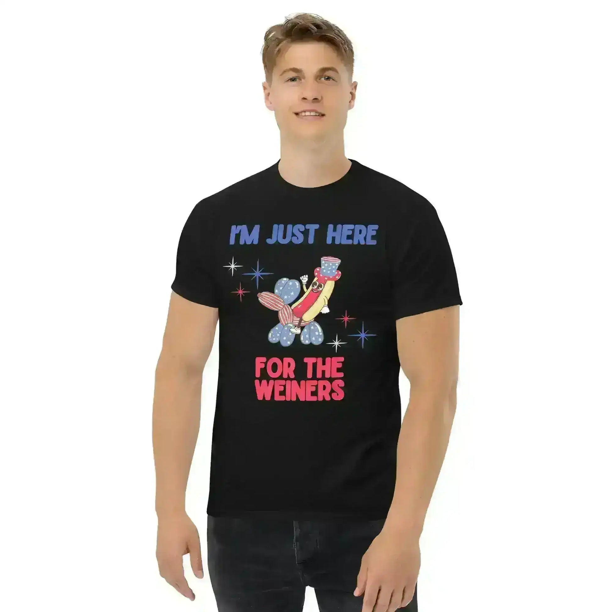 I'm Just Here For The Weiners - Unisex Tee - Cady Creations