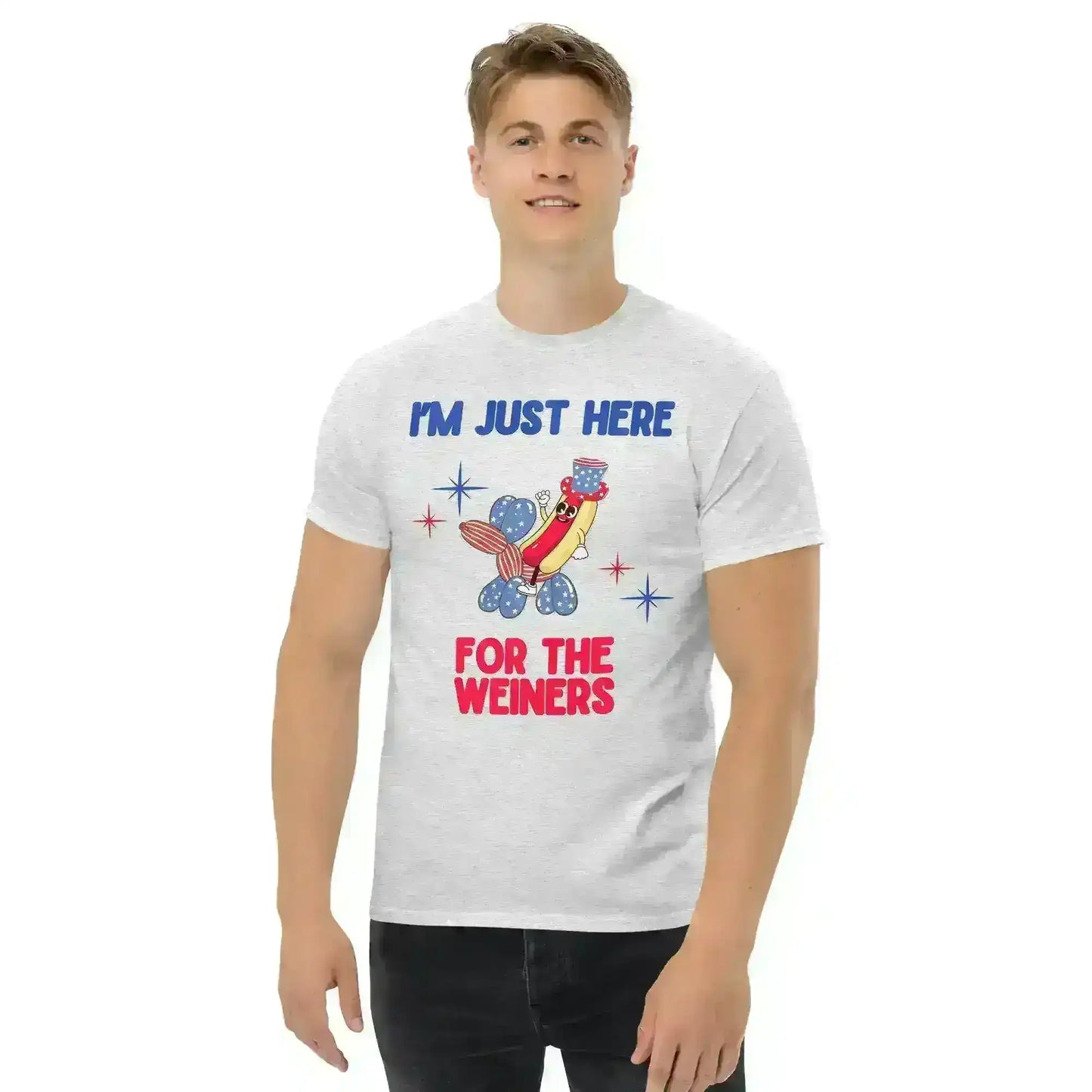 I'm Just Here For The Weiners - Unisex Tee - Cady Creations
