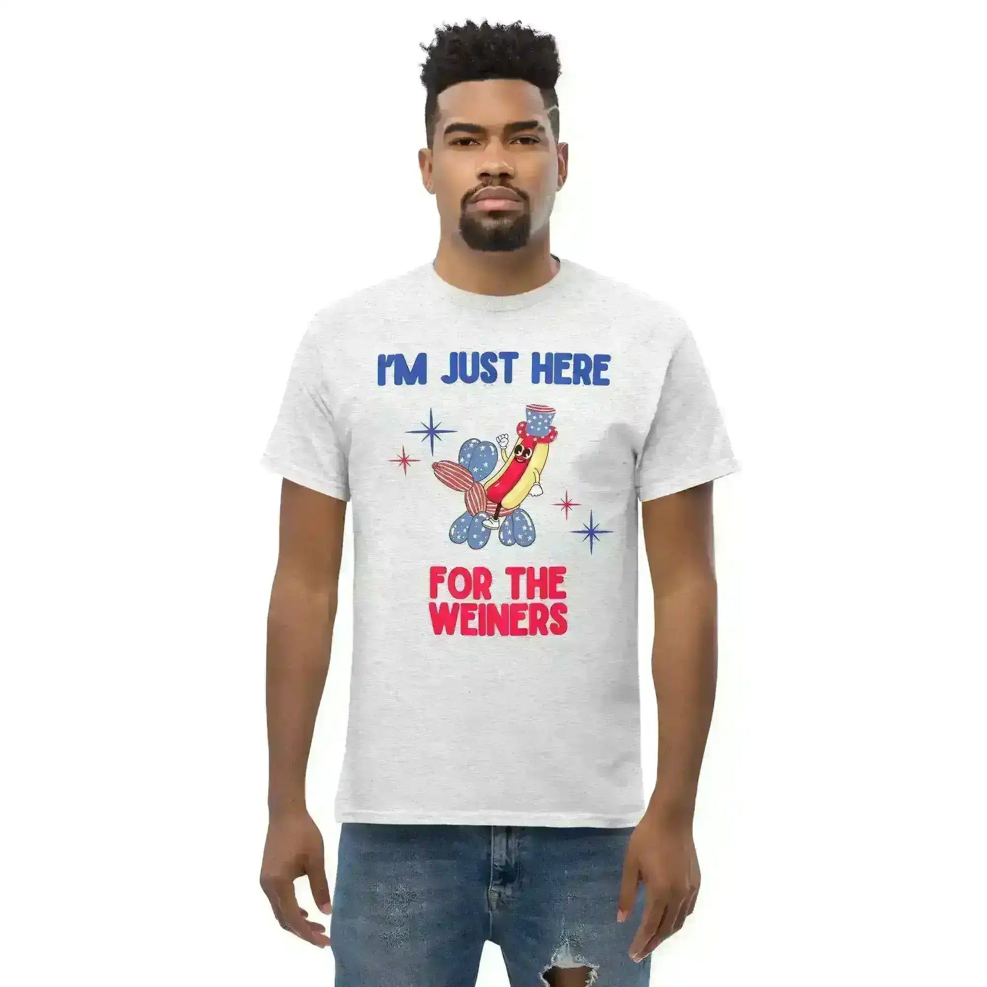 I'm Just Here For The Weiners - Unisex Tee - Cady Creations