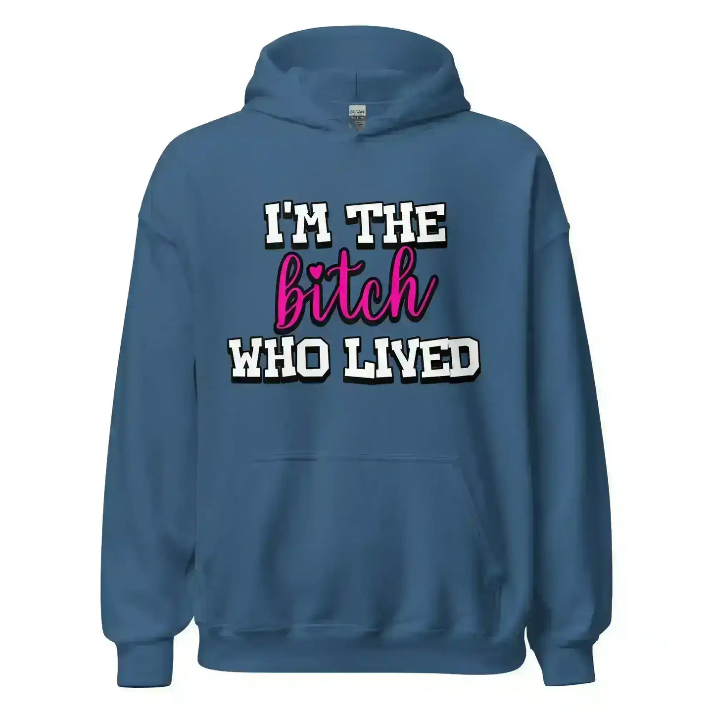 I'm The Bitch Who Lived Pullover Hoodie - Cady Creations