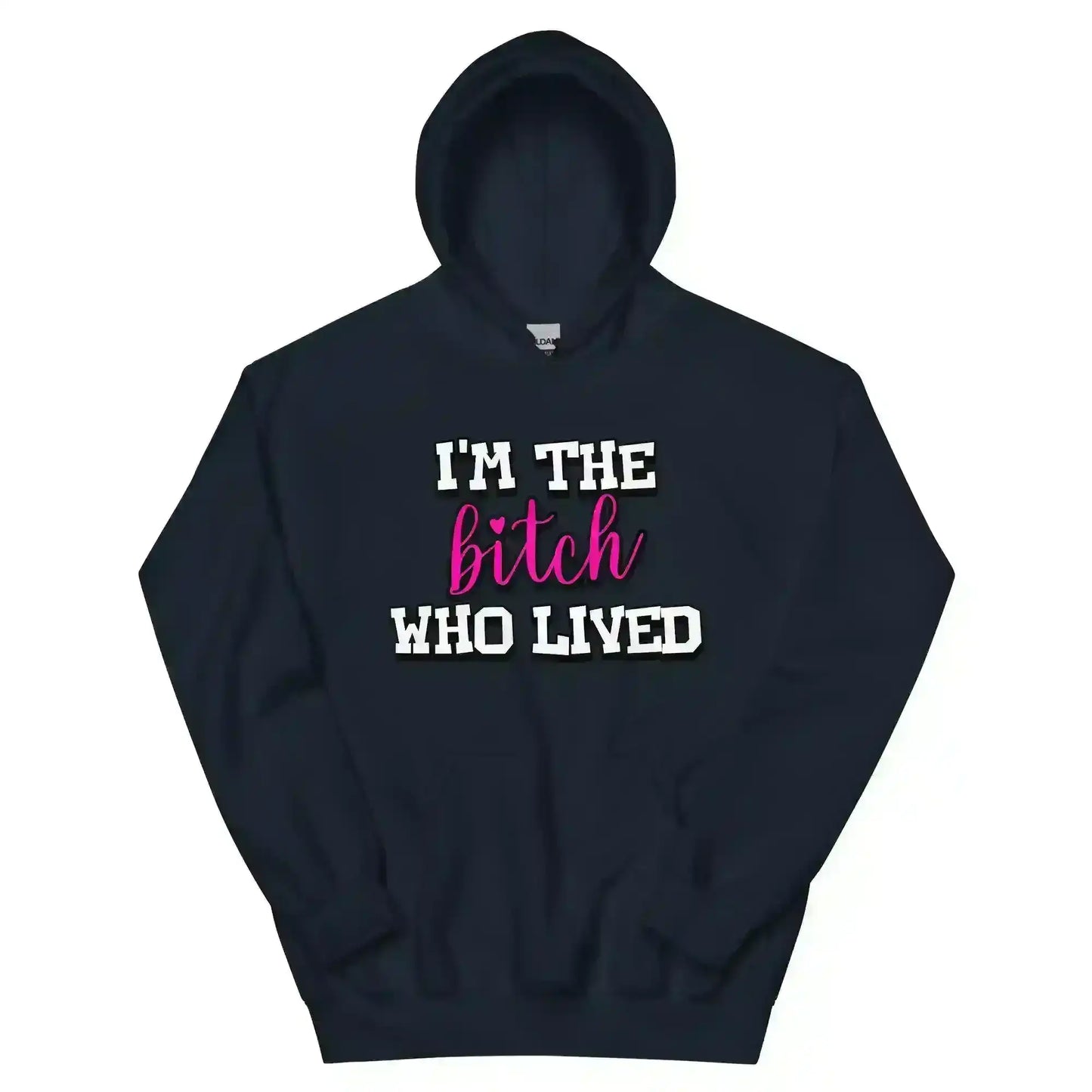 I'm The Bitch Who Lived Pullover Hoodie - Cady Creations