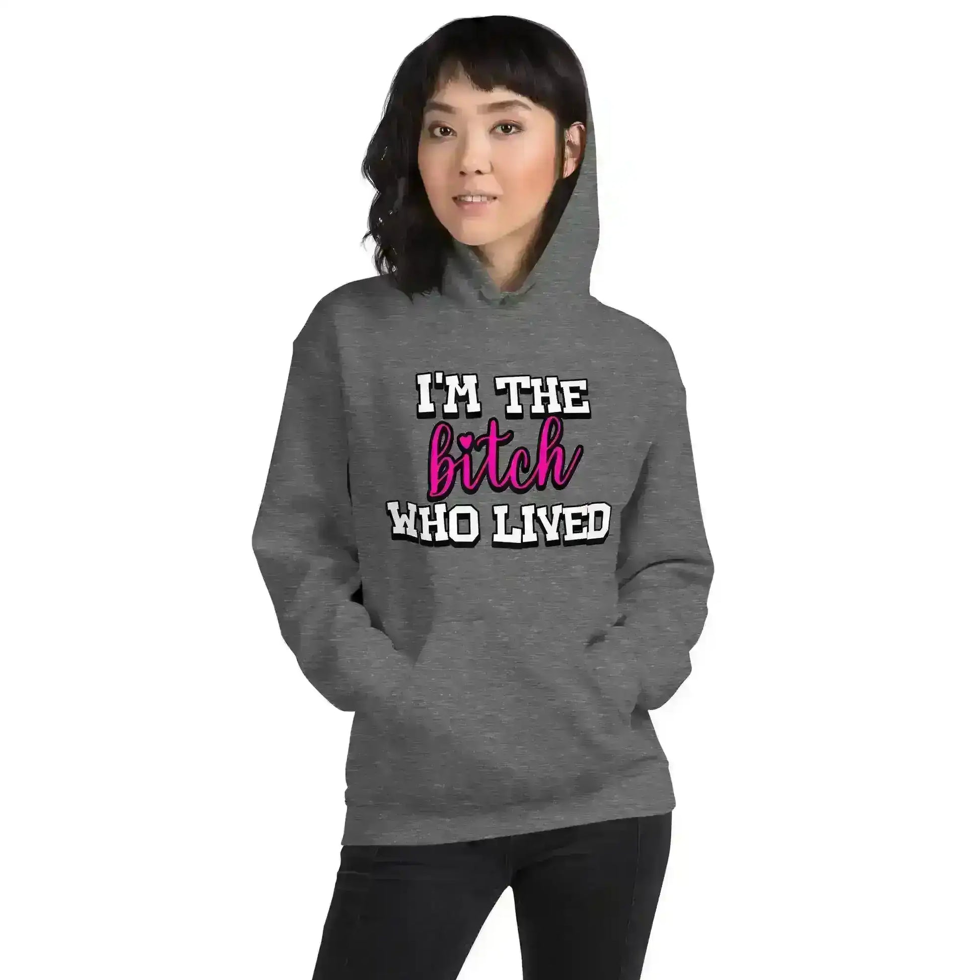 I'm The Bitch Who Lived Pullover Hoodie - Cady Creations