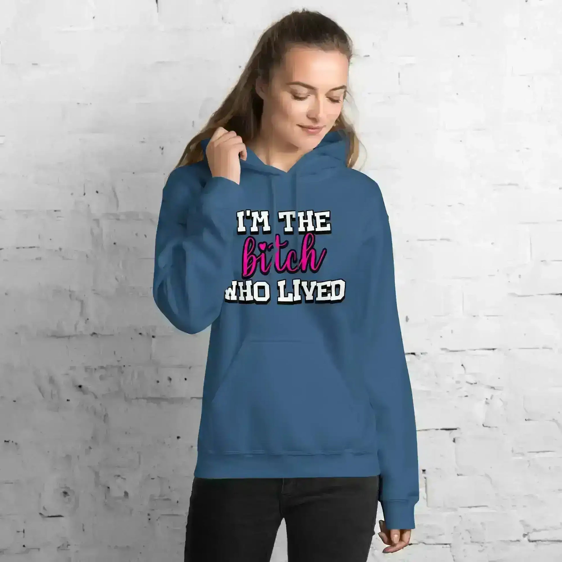 I'm The Bitch Who Lived Pullover Hoodie - Cady Creations