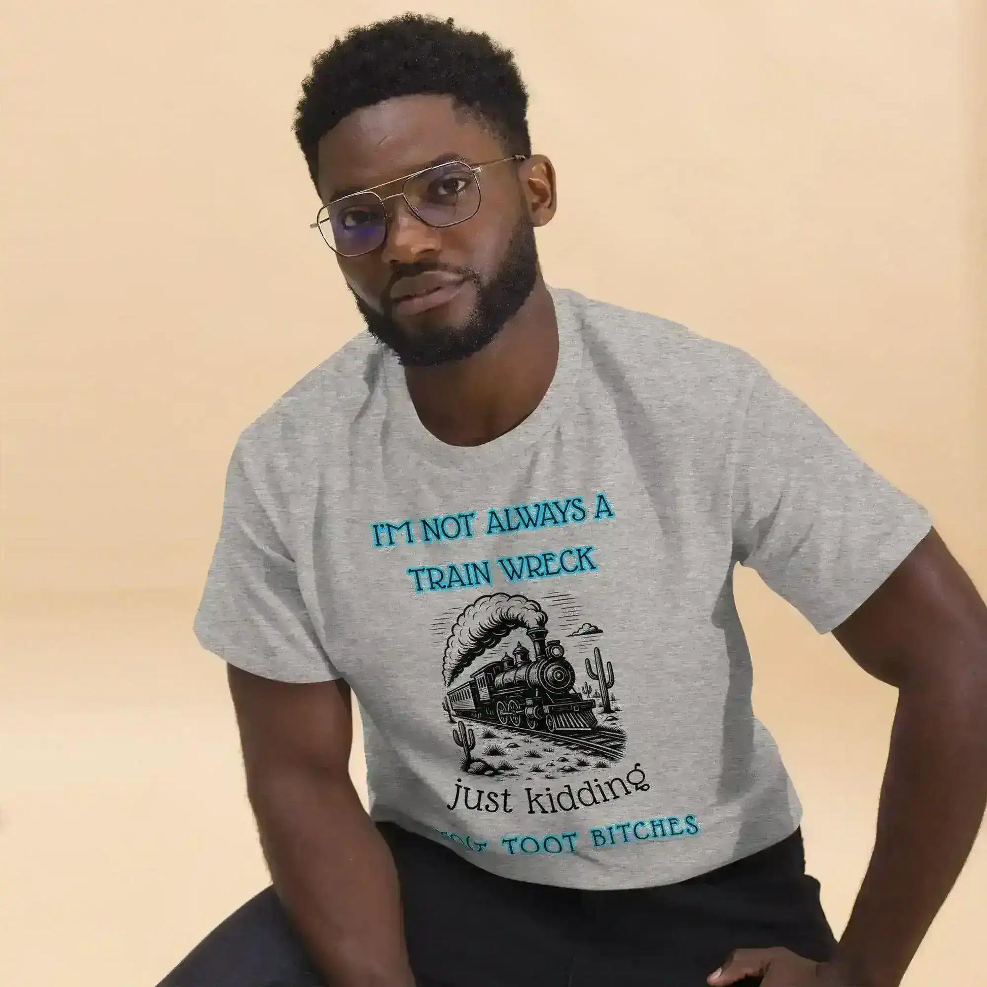 I'm Not Always A Train Wreck Mental Health Humor Unisex Tee - Cady Creations