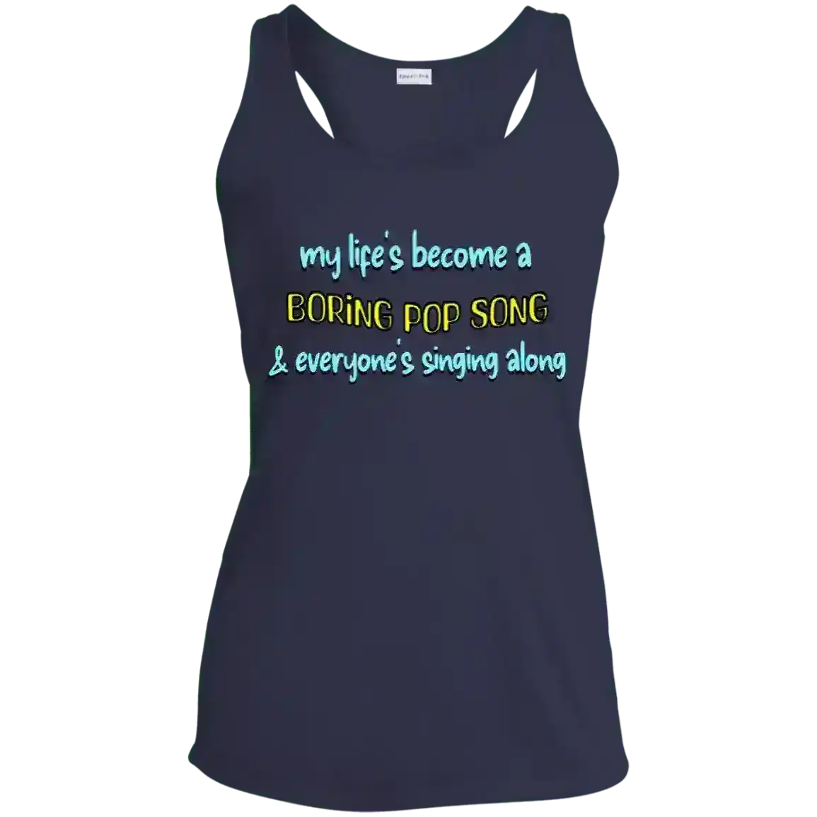 I'm Ready Jack's Mannequin Lyric Inspired Racerback Tank - Cady Creations