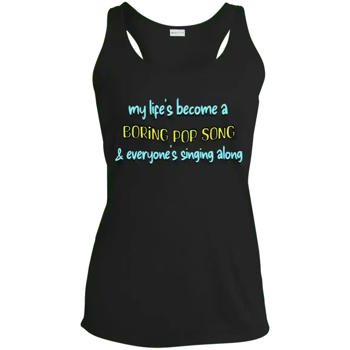 I'm Ready Jack's Mannequin Lyric Inspired Racerback Tank - Cady Creations