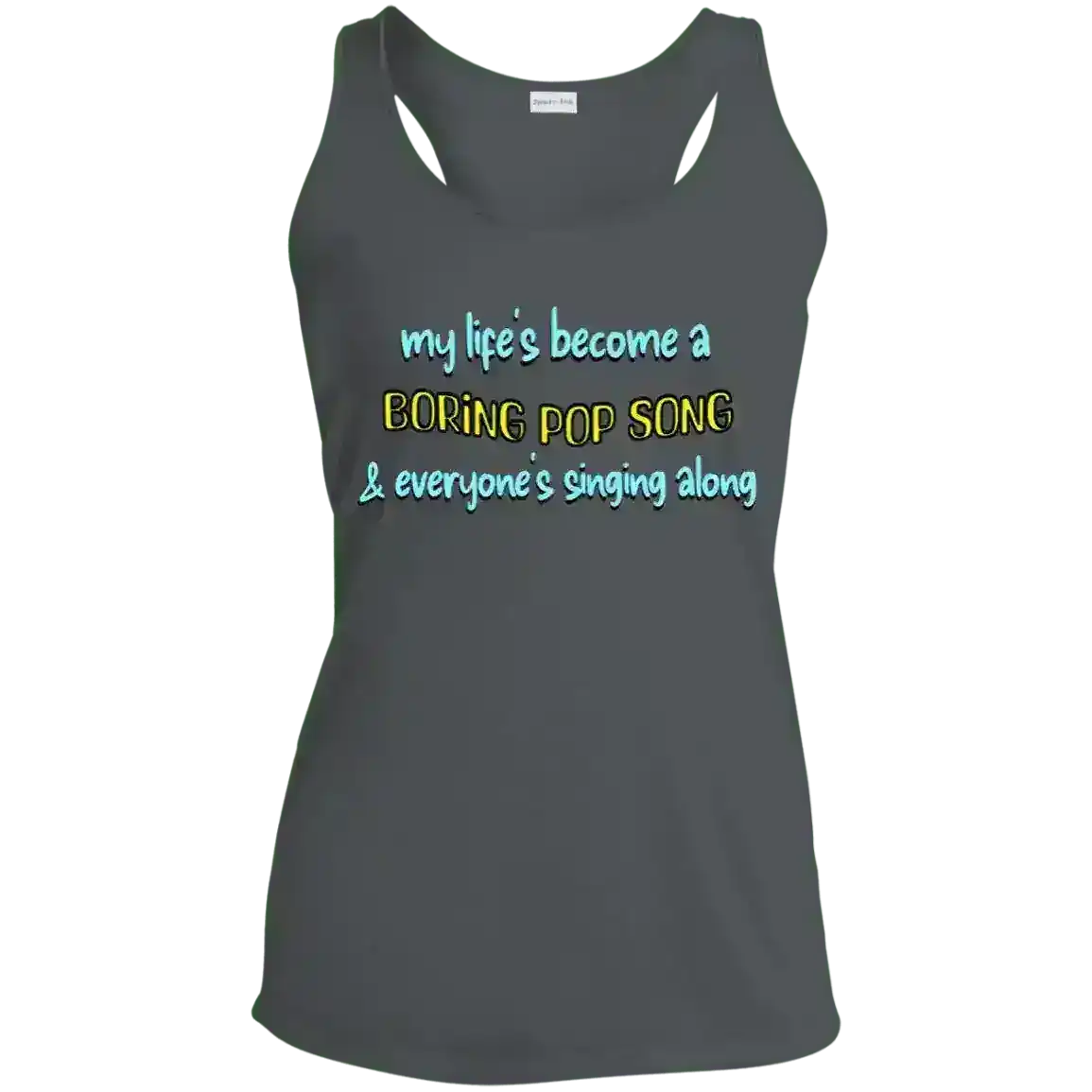 I'm Ready Jack's Mannequin Lyric Inspired Racerback Tank - Cady Creations