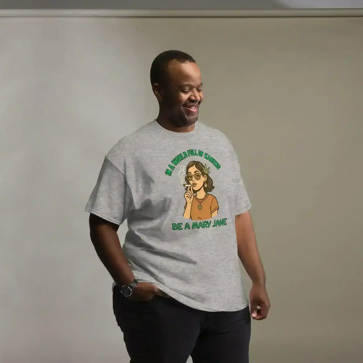 In A World Full Of Karens Be A Mary Jane Unisex Tee - Cady Creations