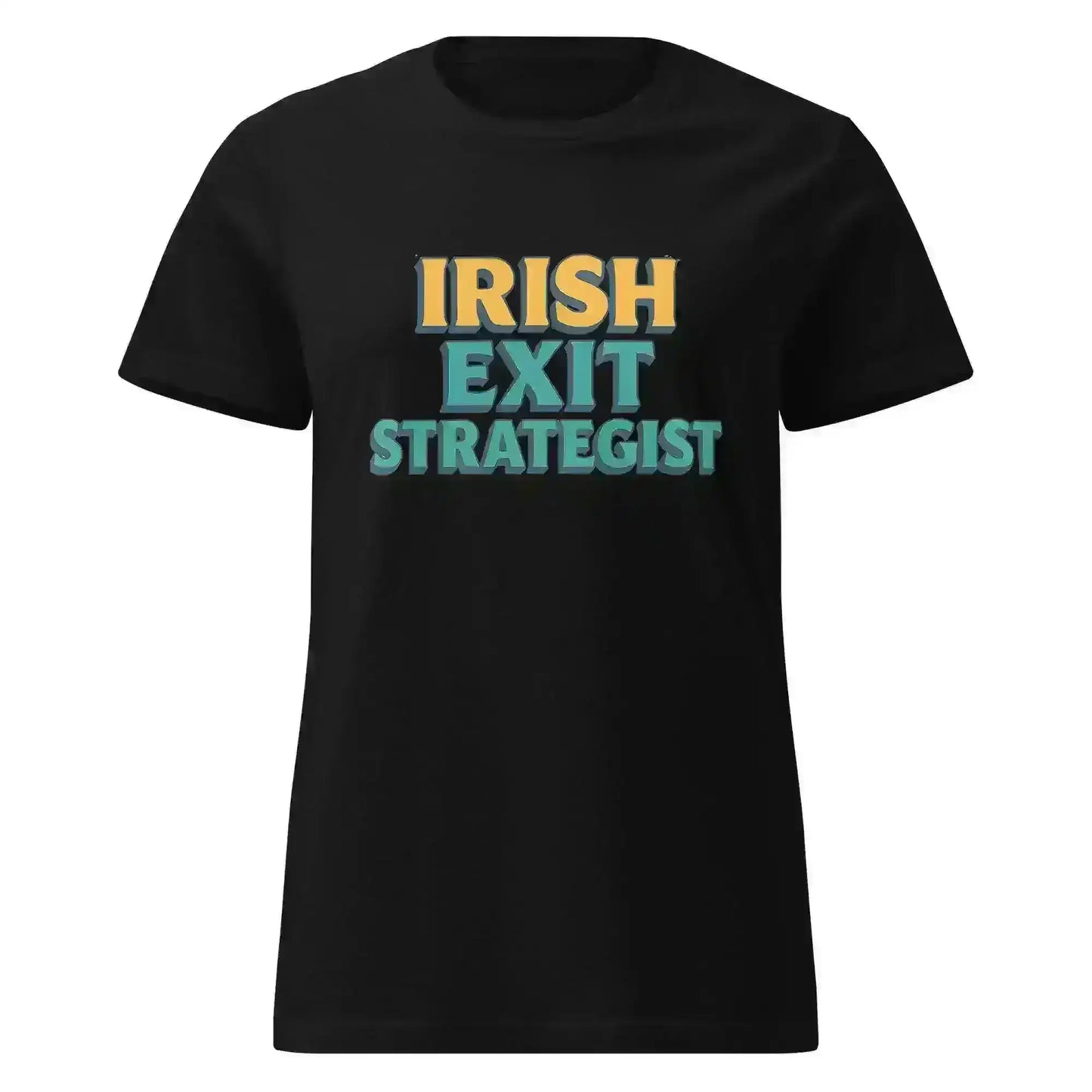 Irish Exit Strategist - Fitted Tee - Cady Creations