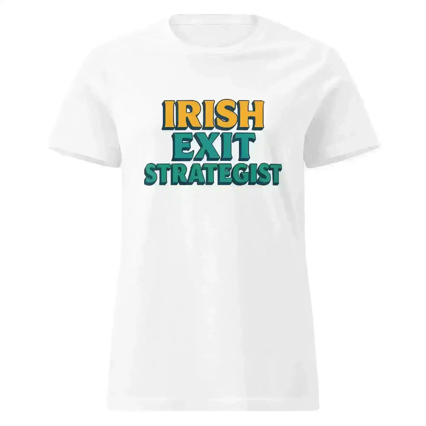 Irish Exit Strategist - Fitted Tee - Cady Creations