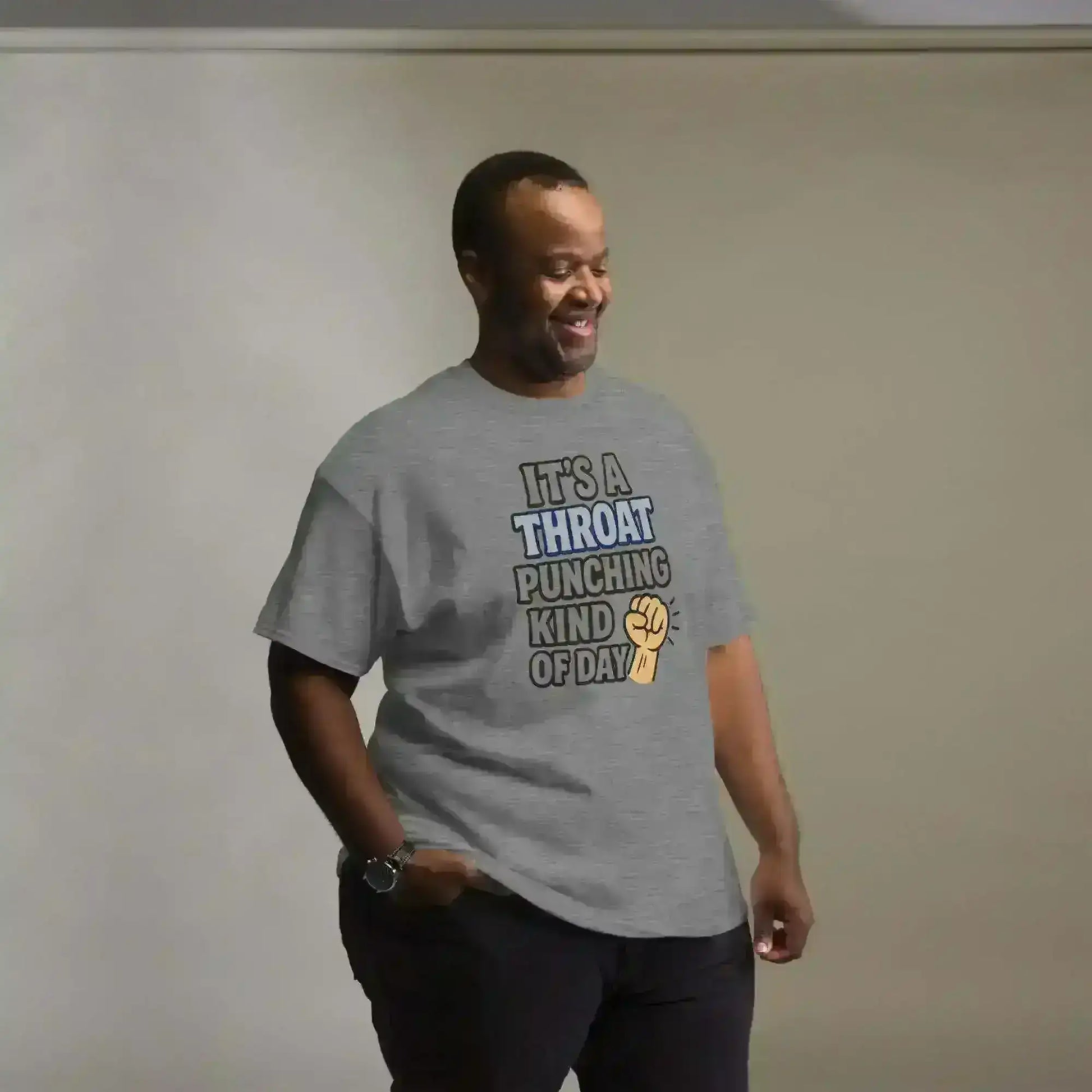 It's A Throat Punching Kind Of Day - Unisex Tee - Cady Creations