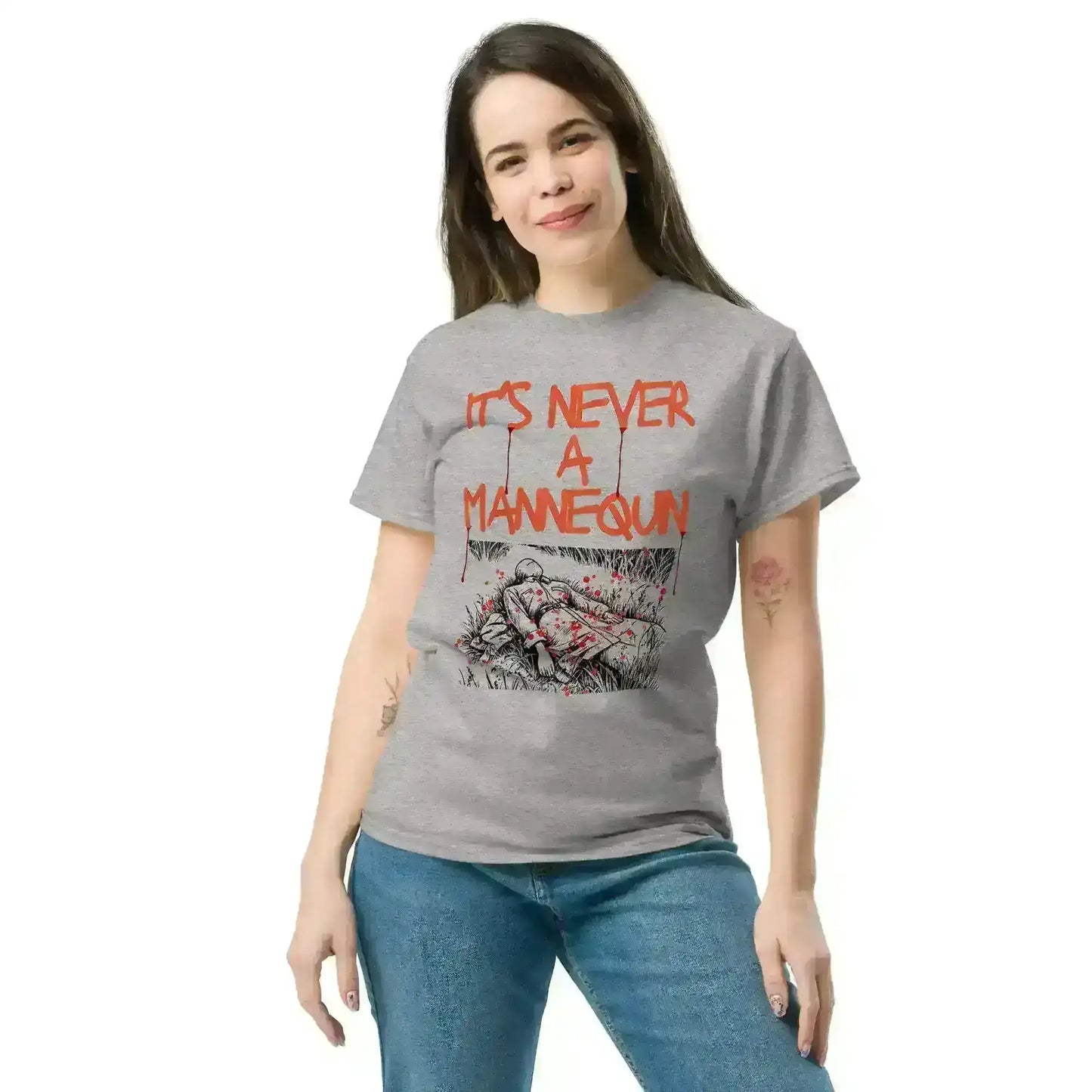 It's Never A Mannequin - Unisex Tee - Cady Creations
