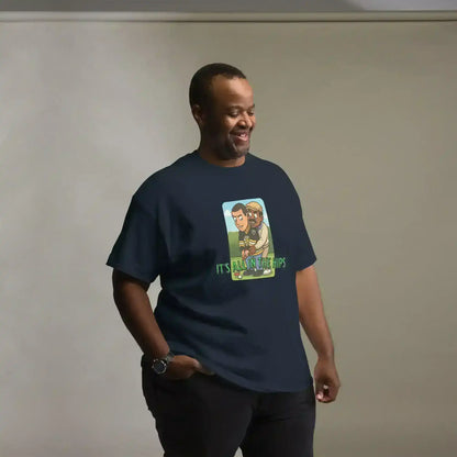 "It's All In The Hips" - Happy Gilmore Chubbs Quote Inspired Unisex Tee - Cady Creations