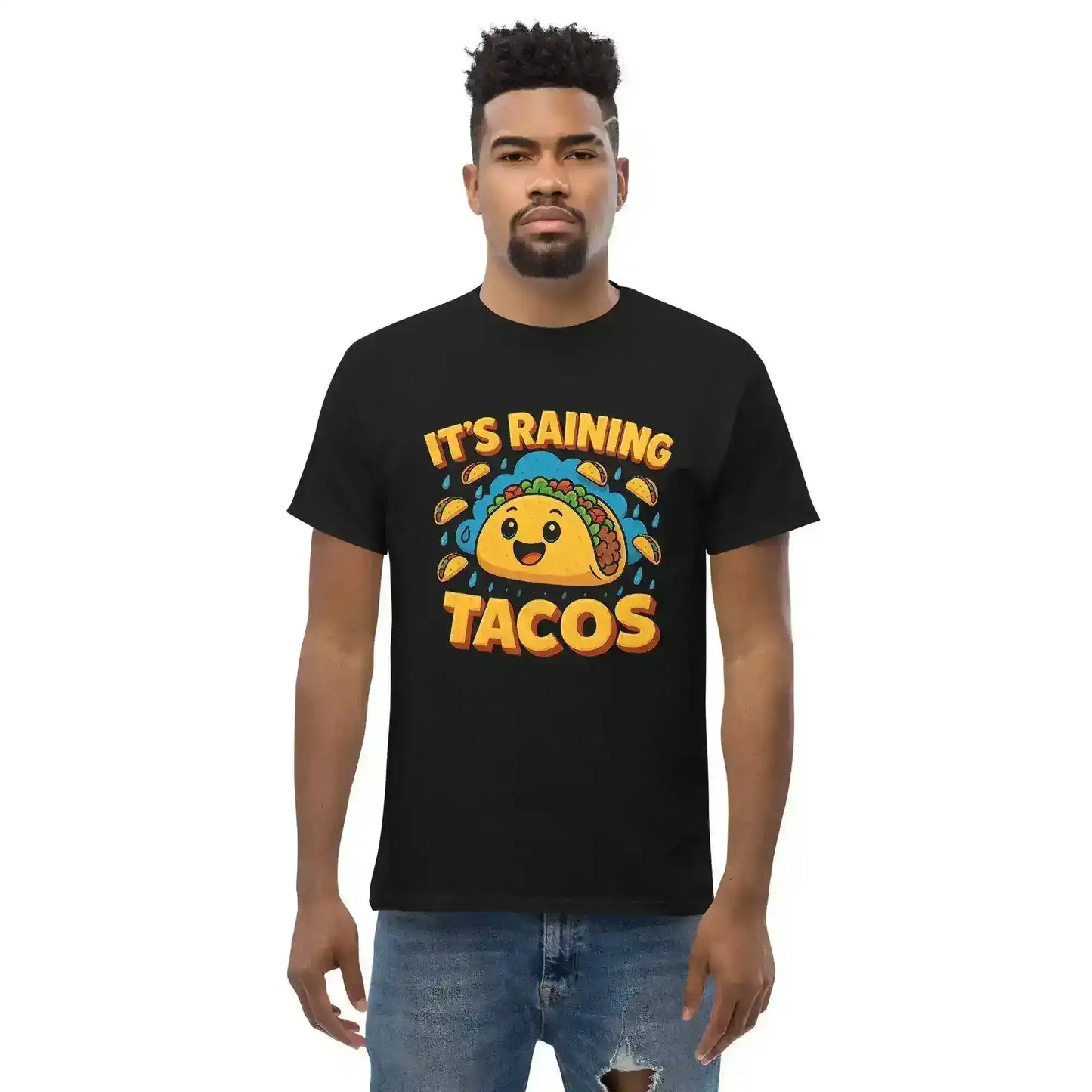 It's Raining Tacos Unisex Tee - Internet Core Food Meme - Cady Creations