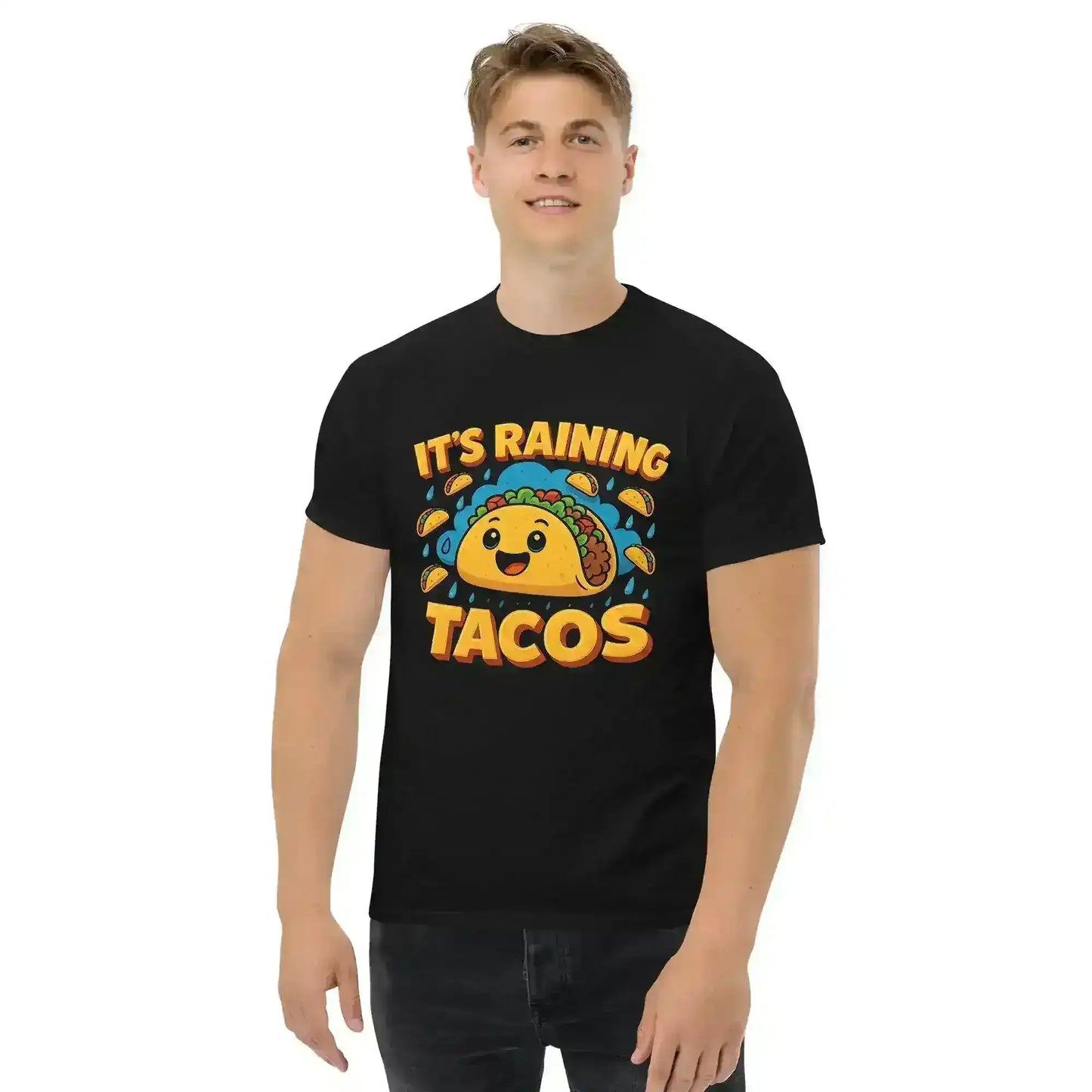 It's Raining Tacos Unisex Tee - Internet Core Food Meme - Cady Creations