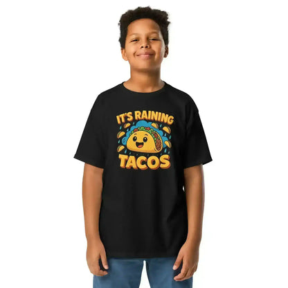It's Raining Tacos Youth Tee - Internet Core Food Meme - Cady Creations