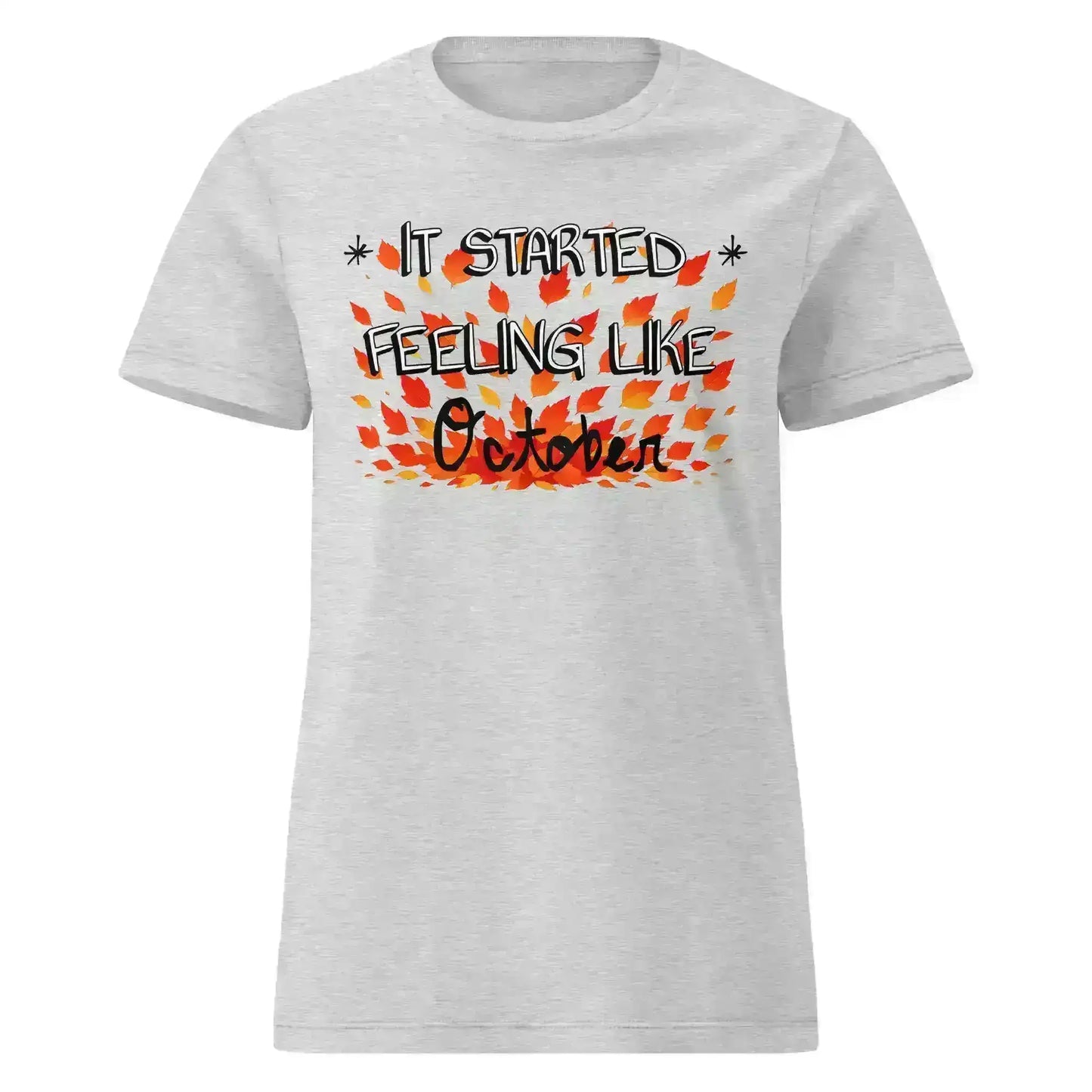 It Started Feeling Like October Jack's Mannequin Inspired Fitted Tee - Cady Creations
