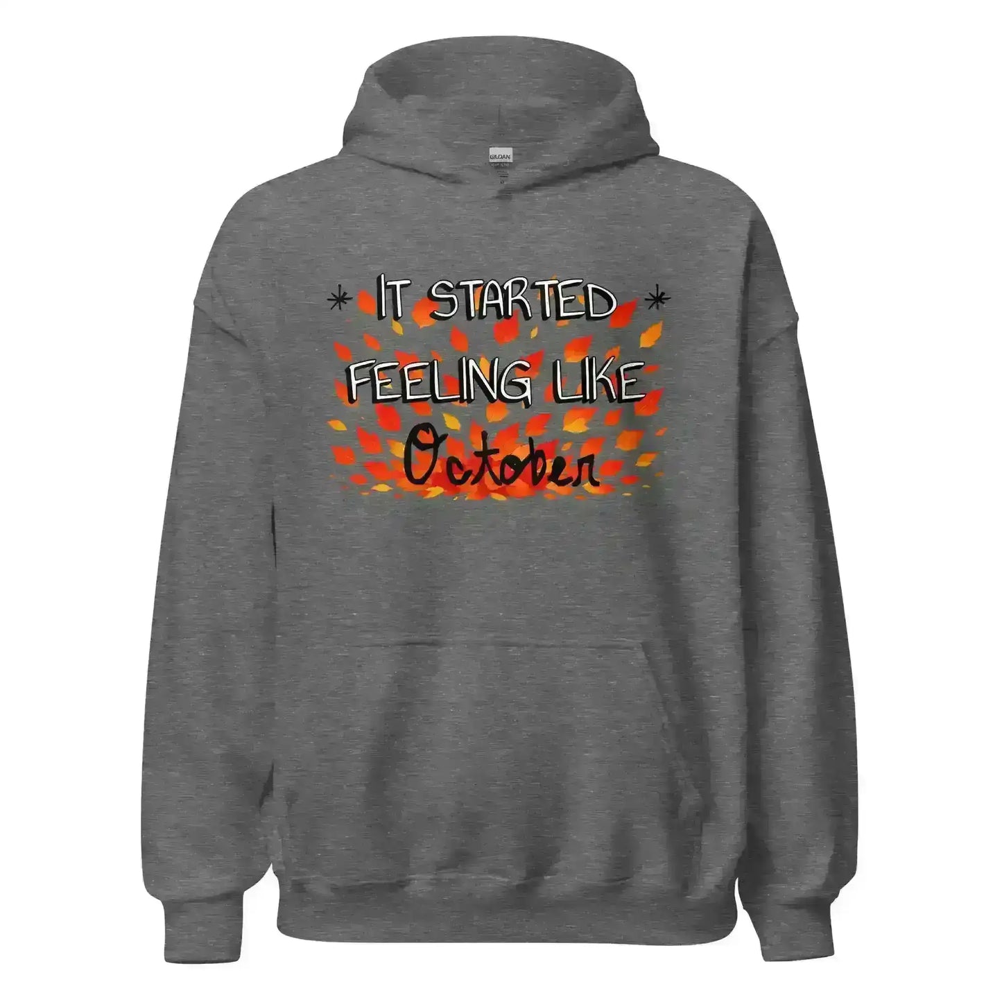 It Started Feeling Like October Jack's Mannequin Inspired Pullover Hoodie - Cady Creations