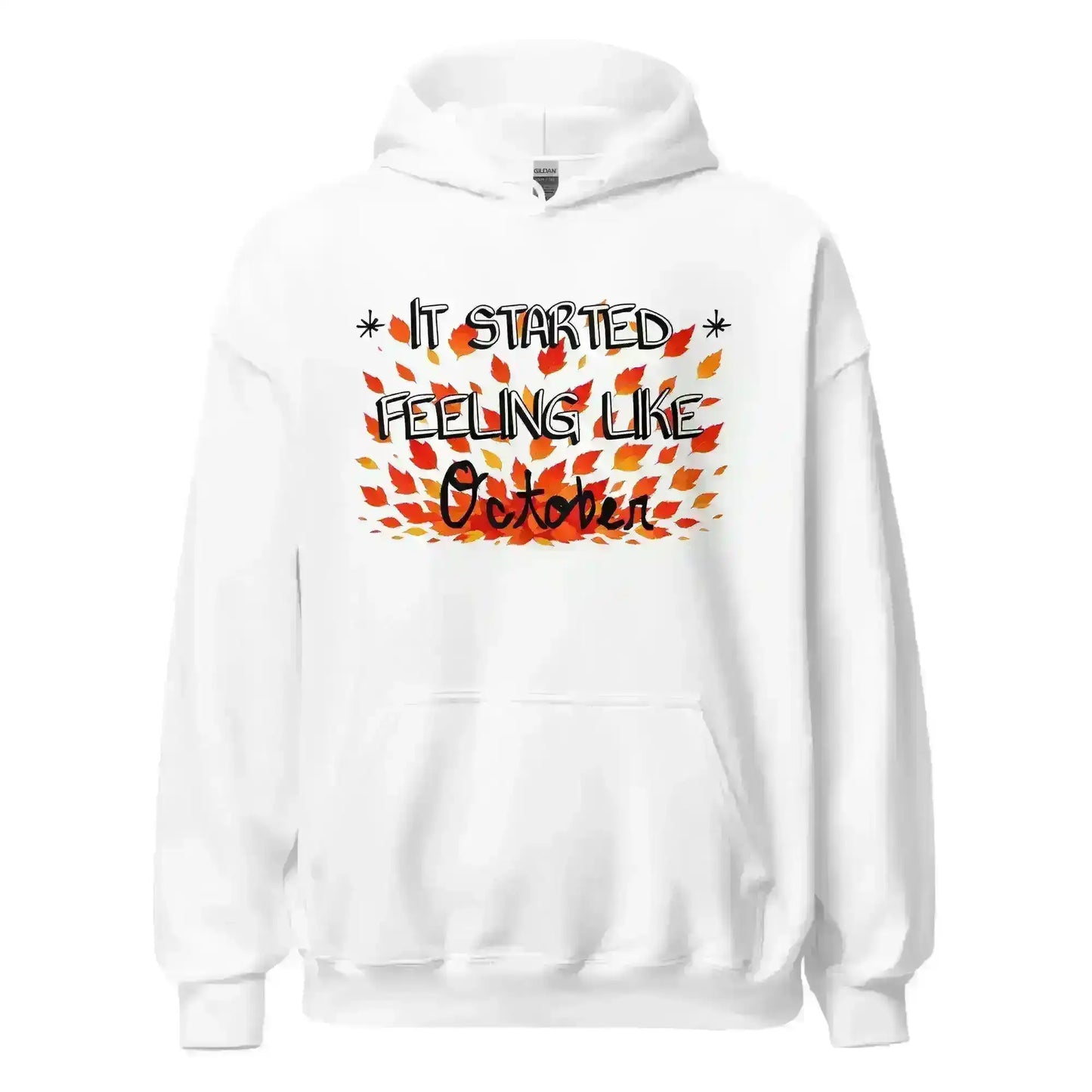 It Started Feeling Like October Jack's Mannequin Inspired Pullover Hoodie - Cady Creations