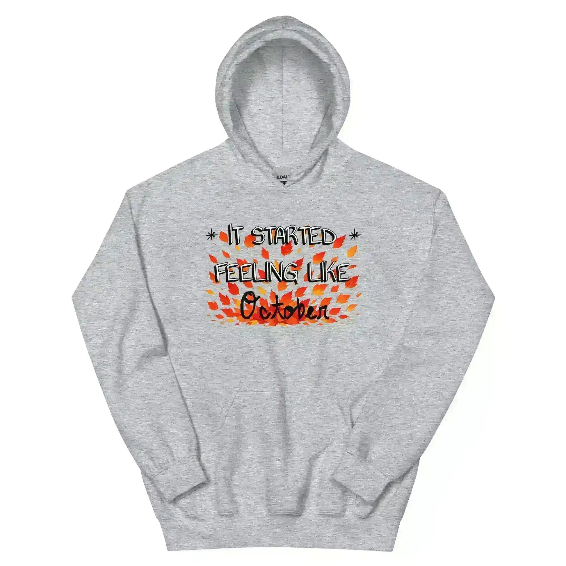 It Started Feeling Like October Jack's Mannequin Inspired Pullover Hoodie - Cady Creations