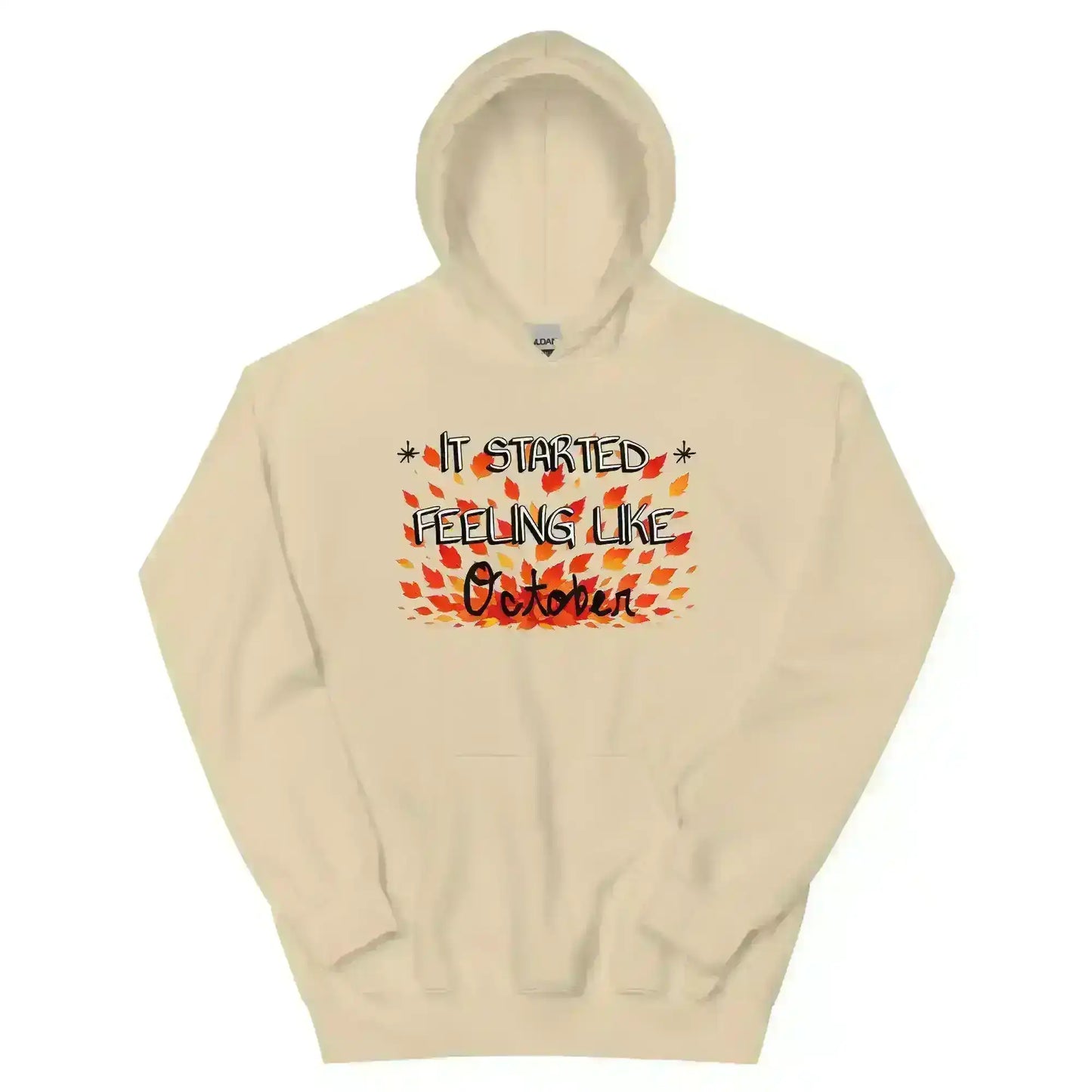 It Started Feeling Like October Jack's Mannequin Inspired Pullover Hoodie - Cady Creations
