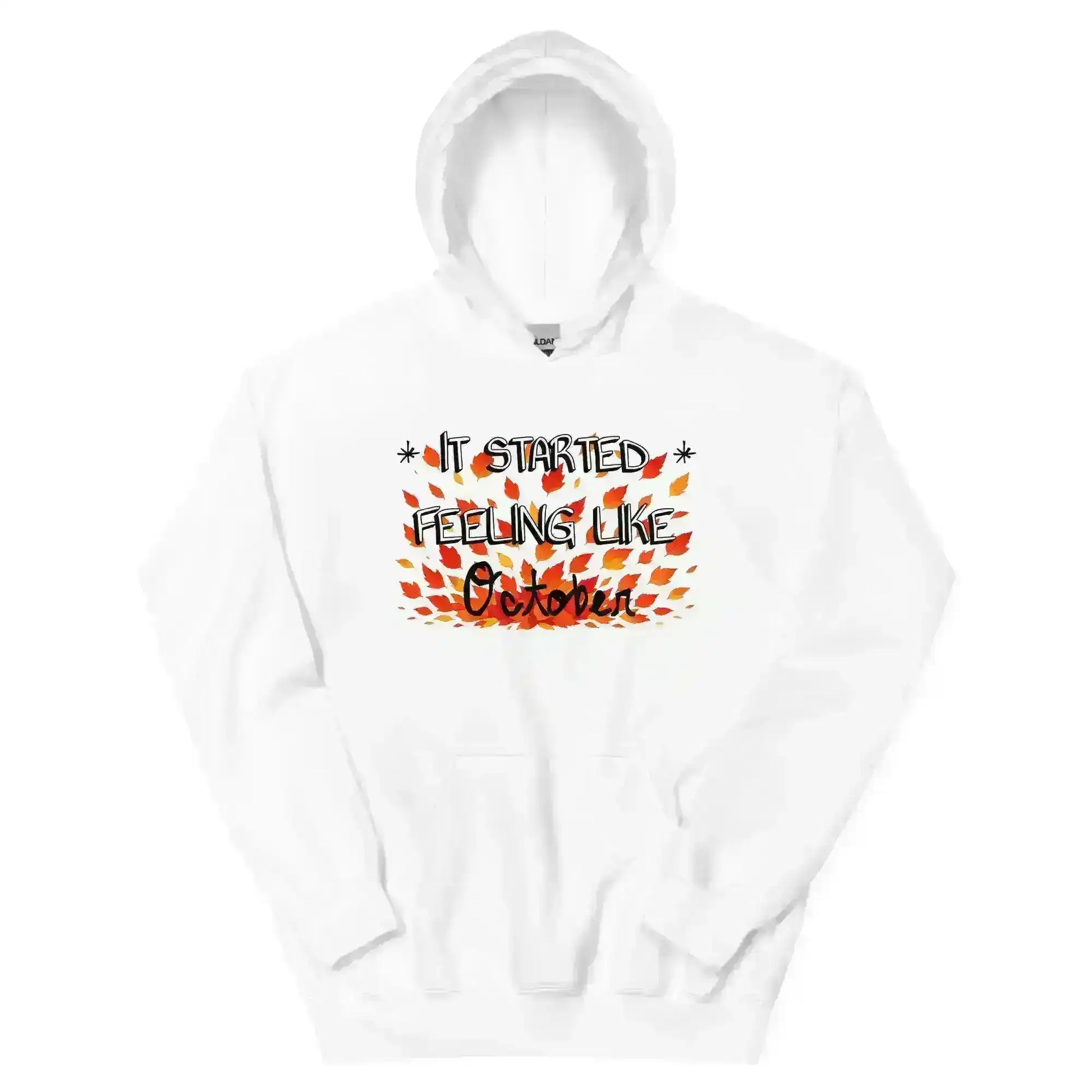 It Started Feeling Like October Jack's Mannequin Inspired Pullover Hoodie - Cady Creations