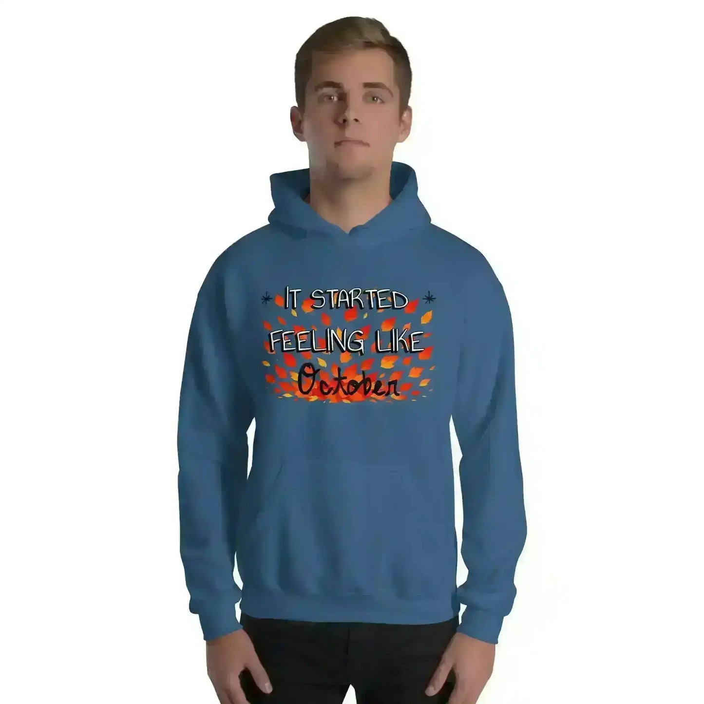 It Started Feeling Like October Jack's Mannequin Inspired Pullover Hoodie - Cady Creations